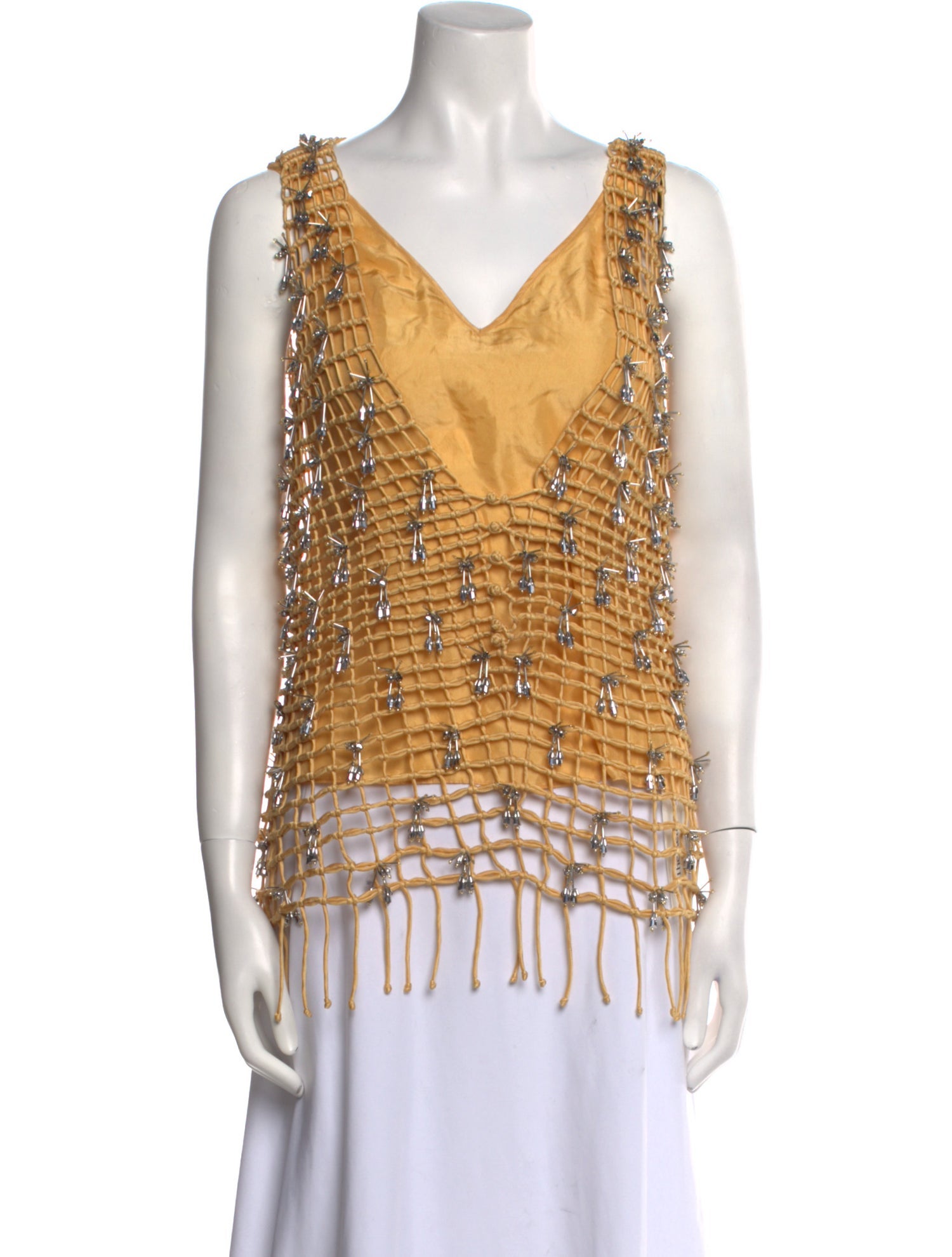 Lanvin Silk Printed Top w/ Tags