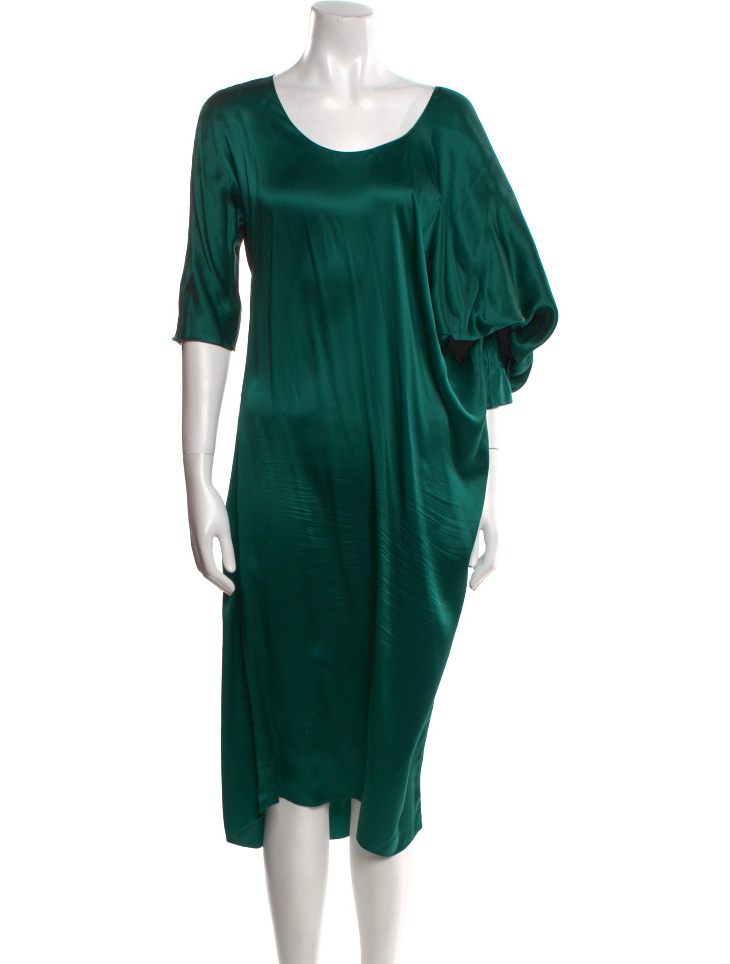 Lanvin Satin Long Dress