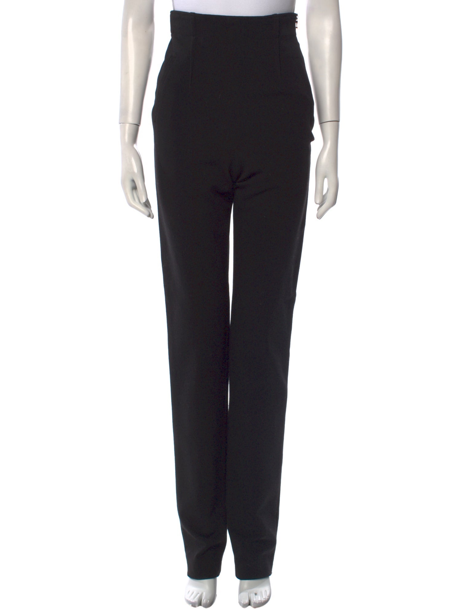 Lanvin Wool Straight Leg Pants