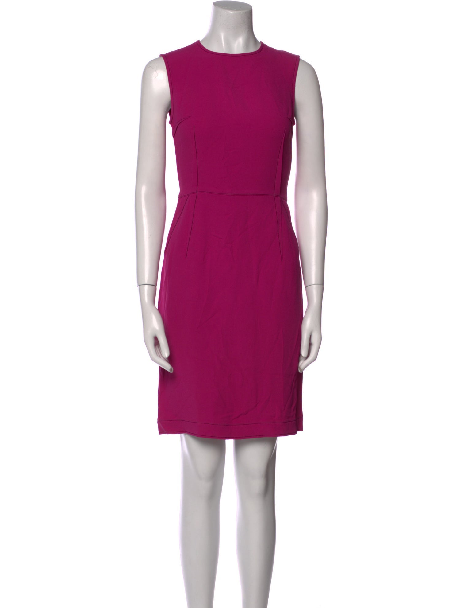Lanvin Crew Neck Knee-Length Dress
