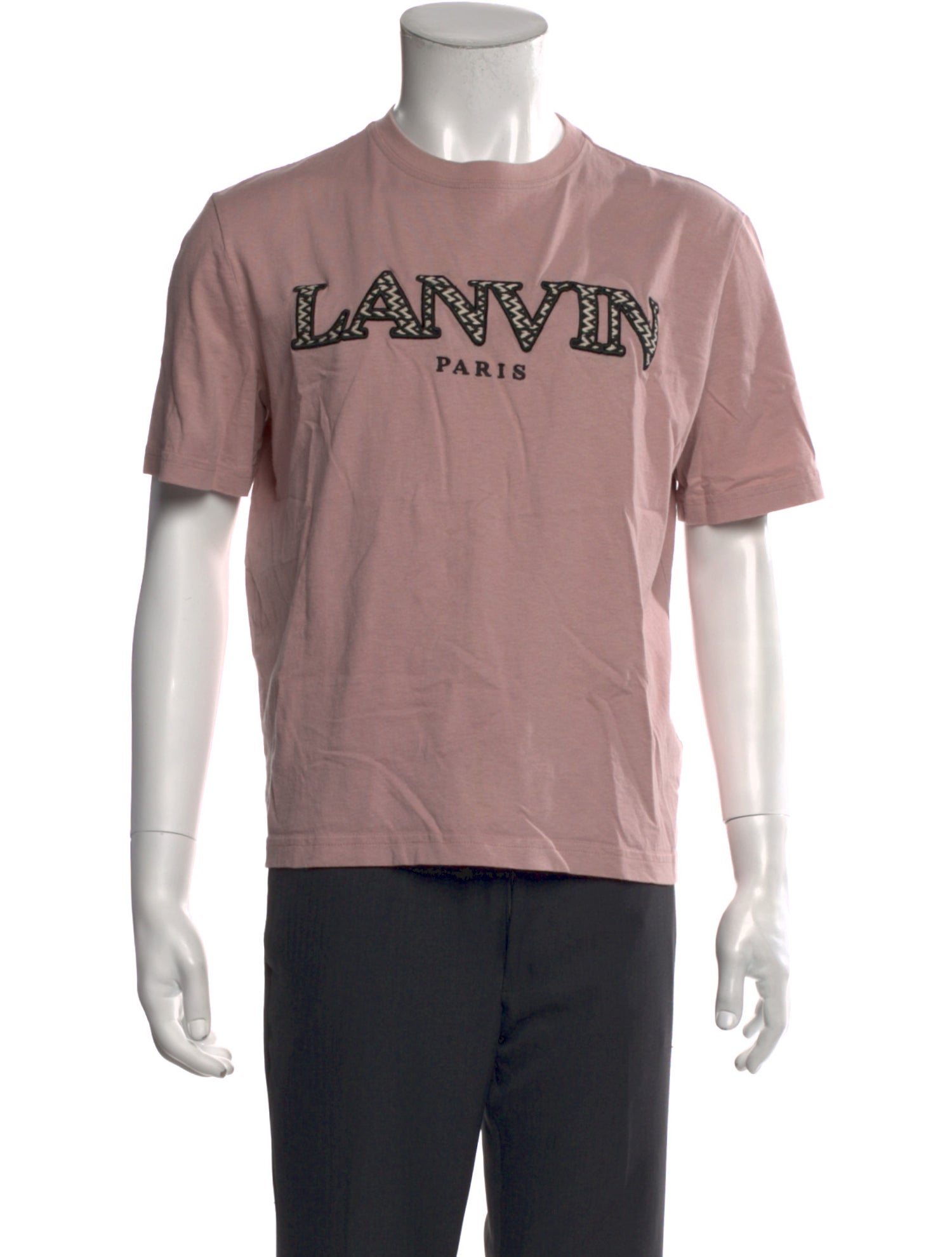 Lanvin Graphic Print Crew Neck T-Shirt