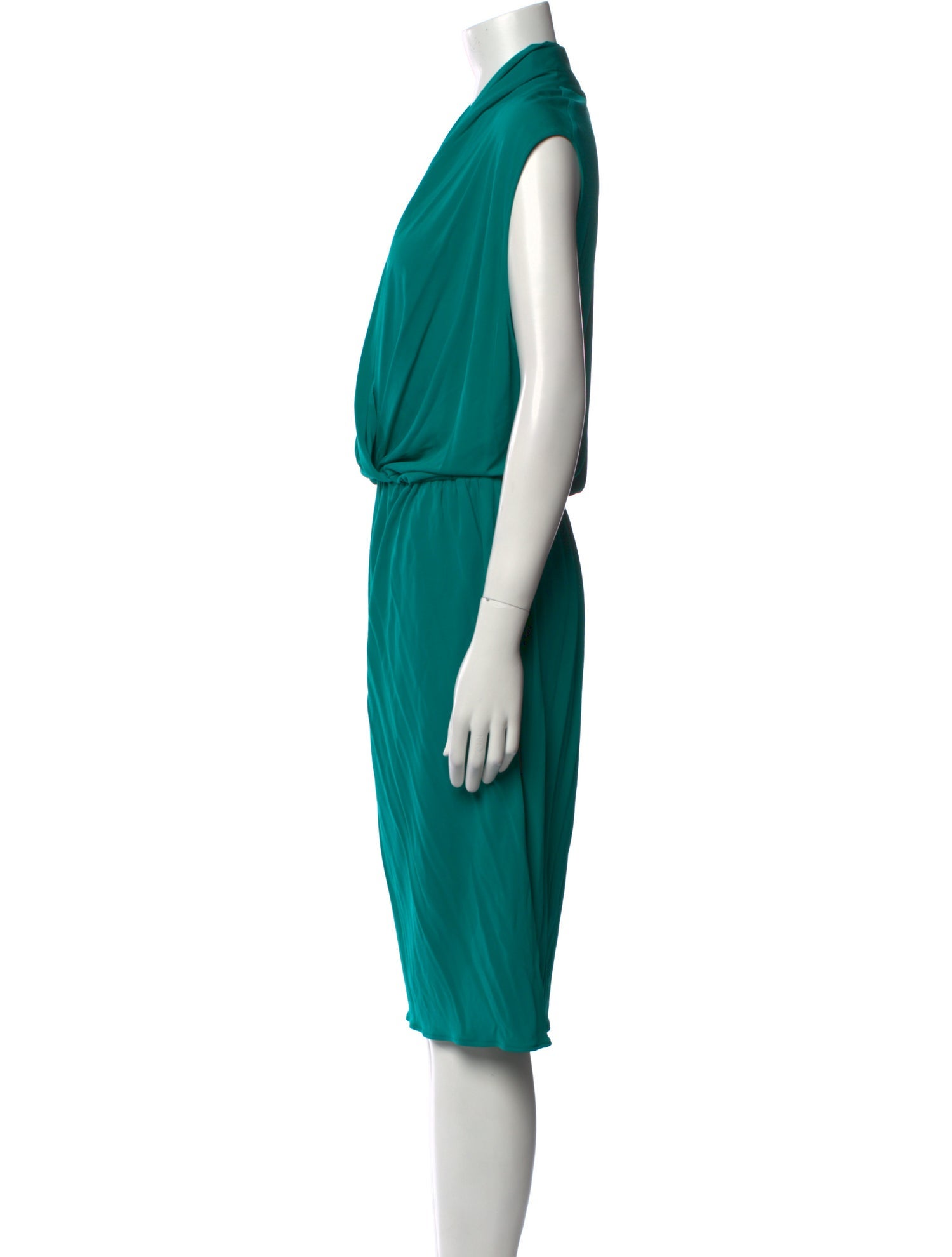 Lanvin Cowl Neck Midi Length Dress w/ Tags