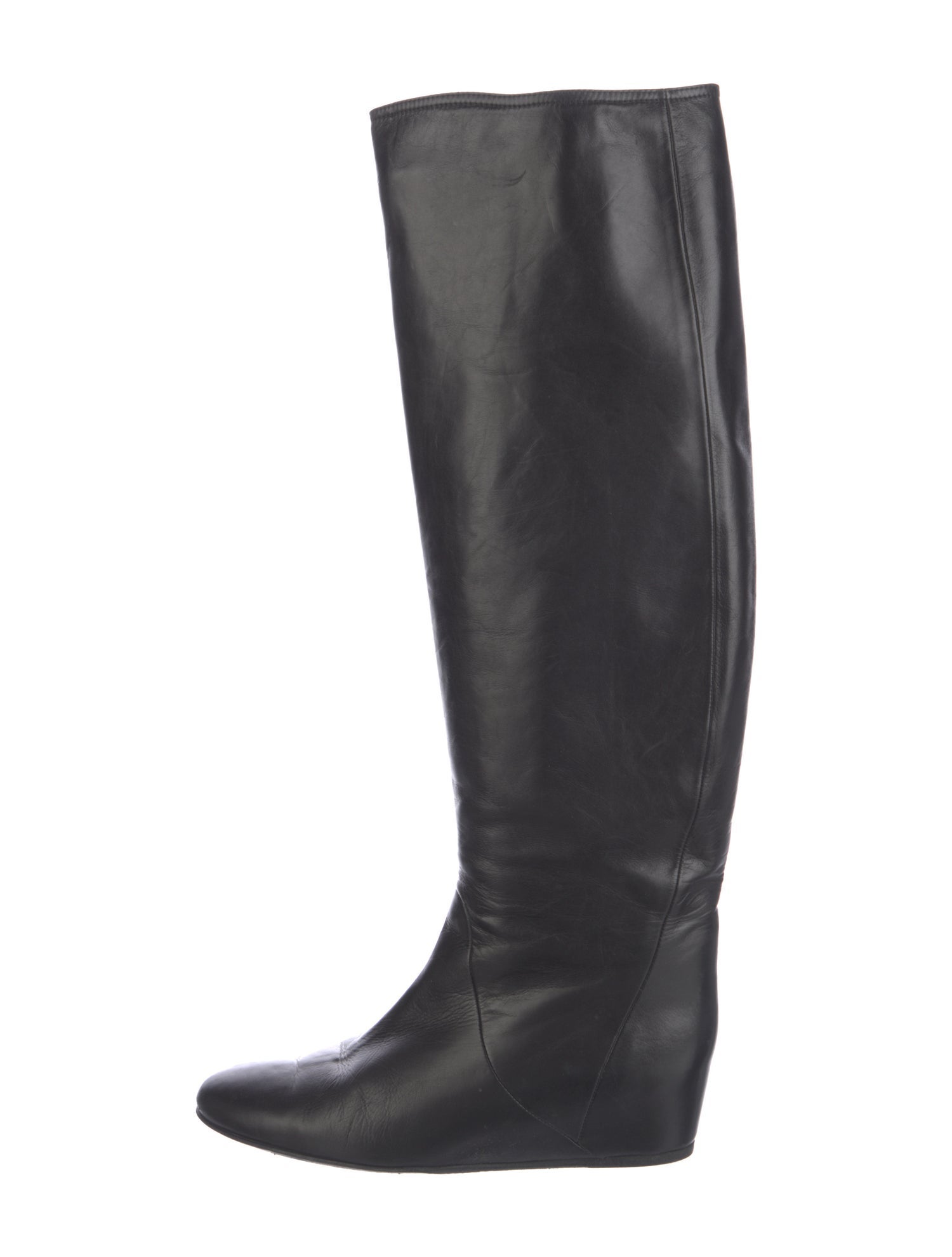 Lanvin Leather Riding Boots