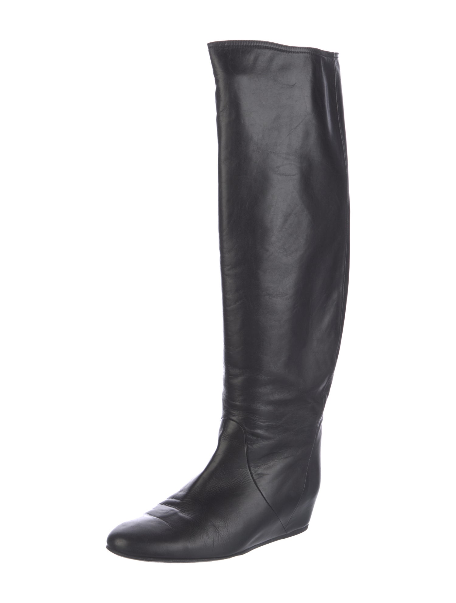 Lanvin Leather Riding Boots