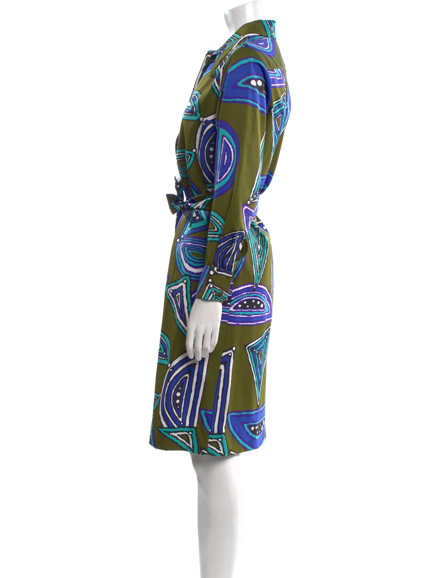 Lanvin Printed Midi Length Dress