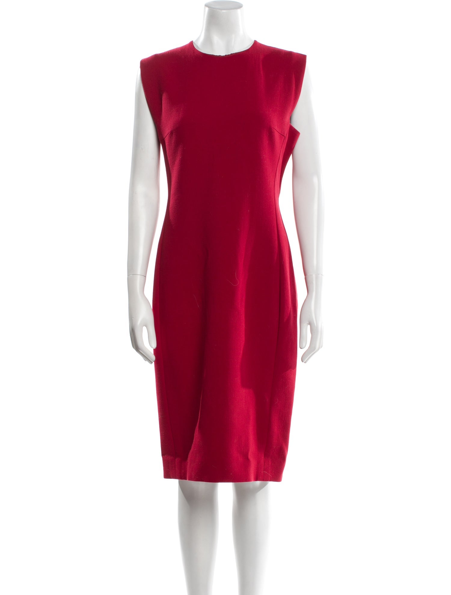 Lanvin Wool Midi Length Dress