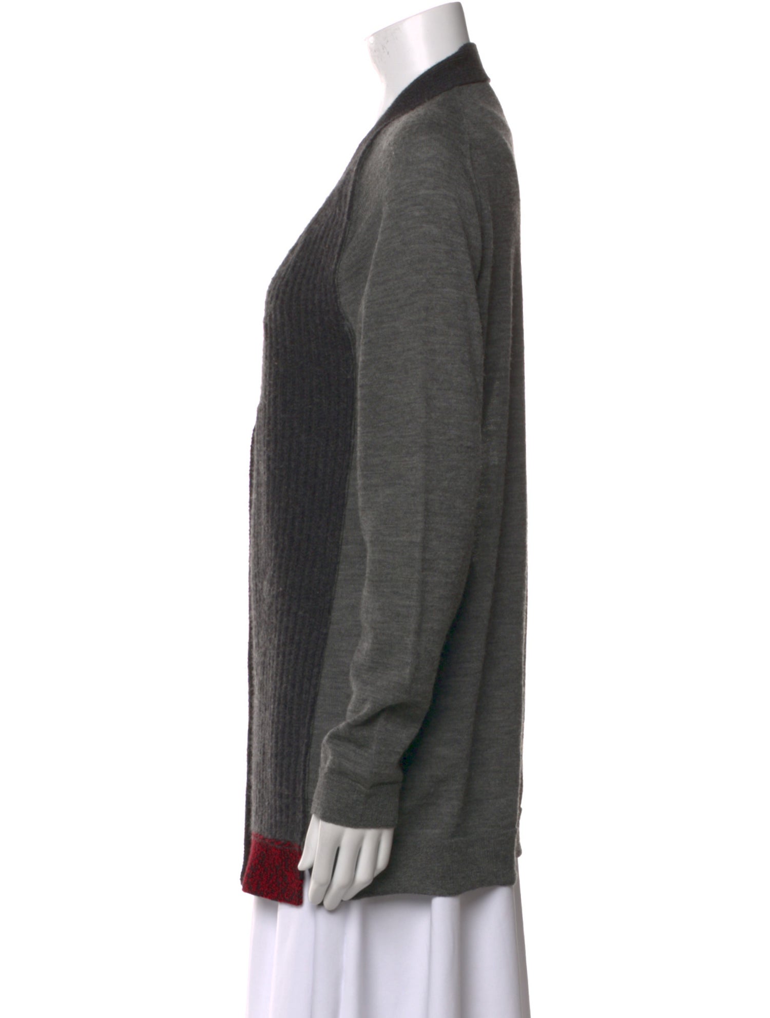 Lanvin Wool V-Neck Sweater