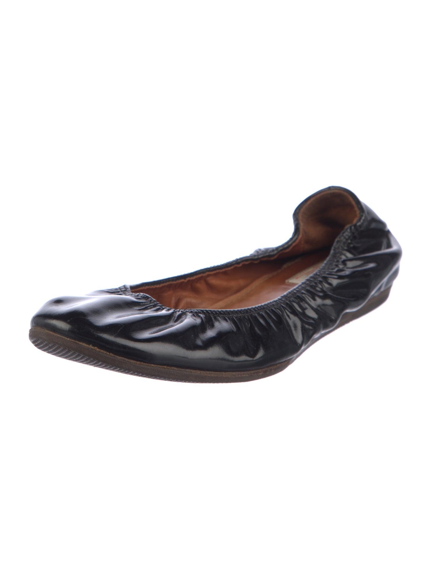 Lanvin Patent Leather Ballet Flats