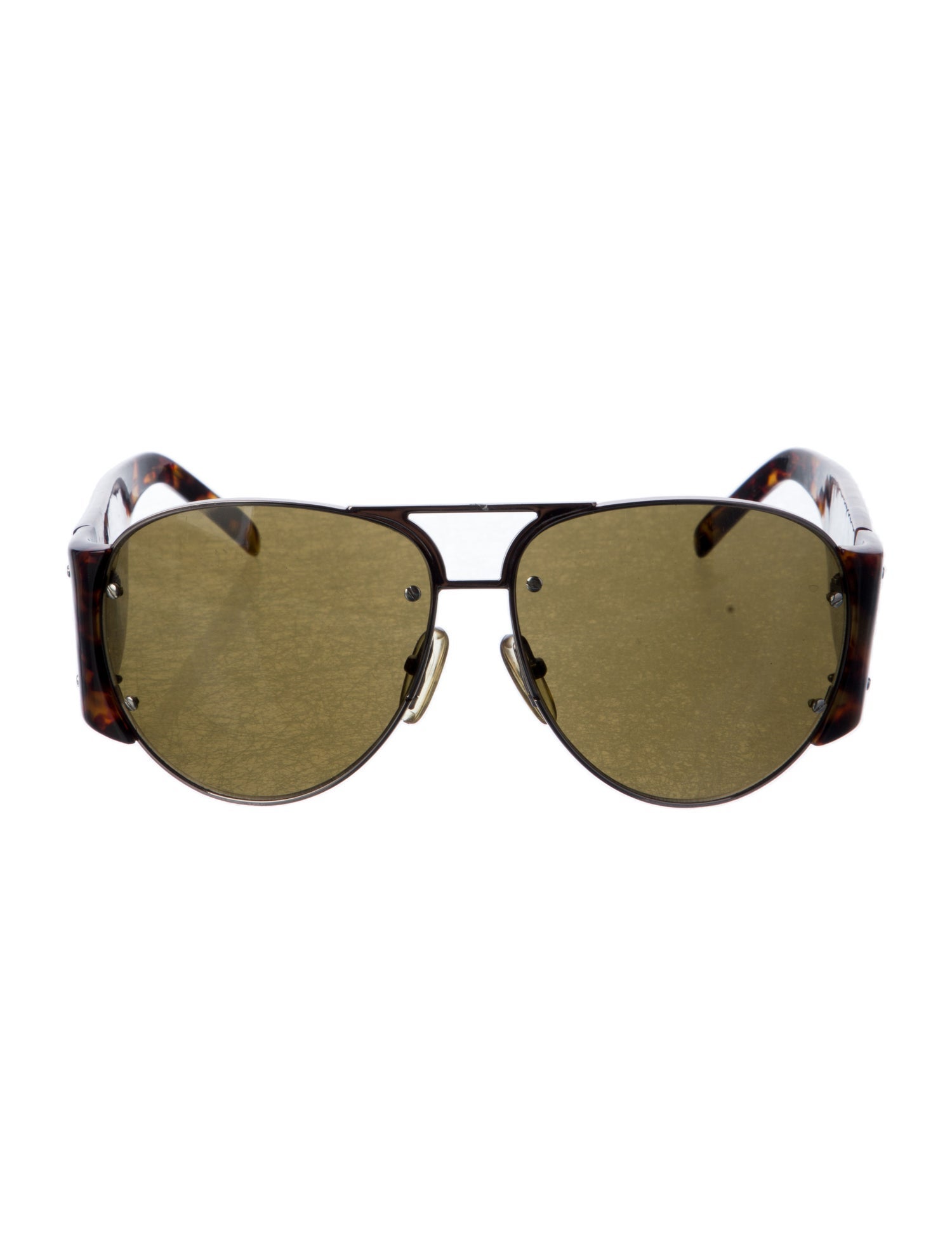 Lanvin Aviator Mirrored Sunglasses