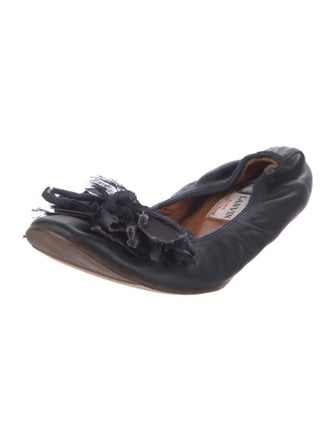 Lanvin Leather Ballet Flats