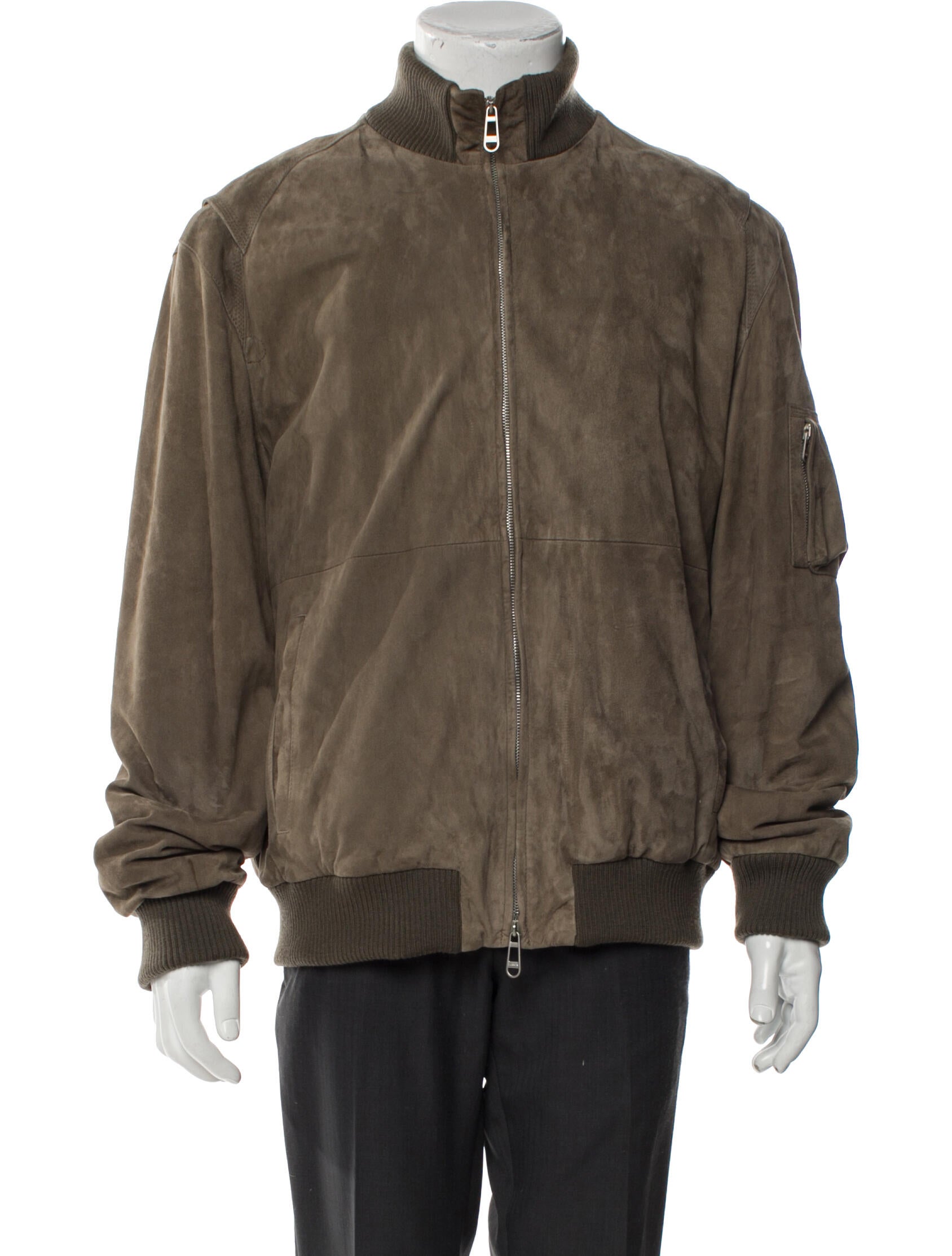 Lanvin Calfskin Bomber Jacket