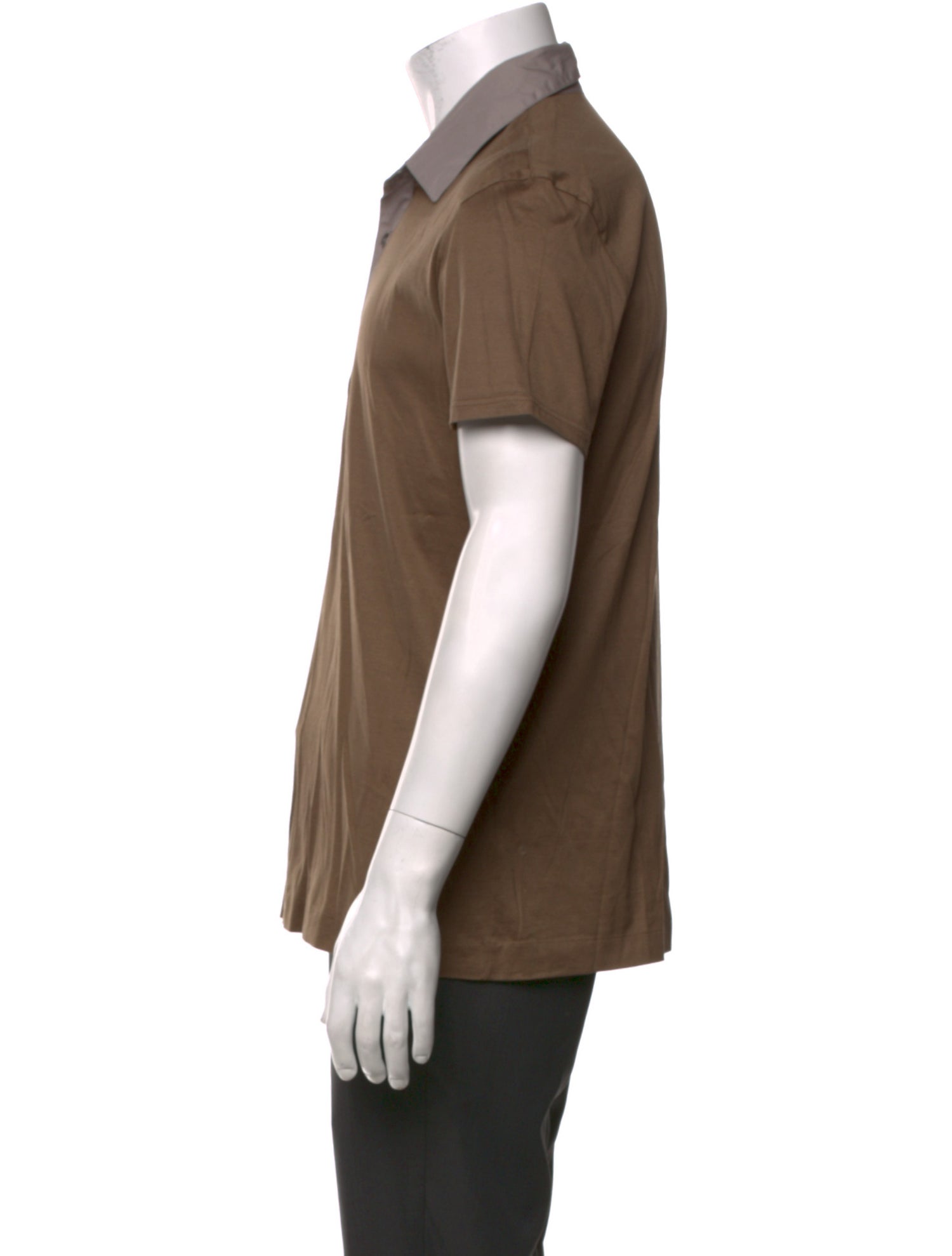 Lanvin Collar Short Sleeve Polo Shirt