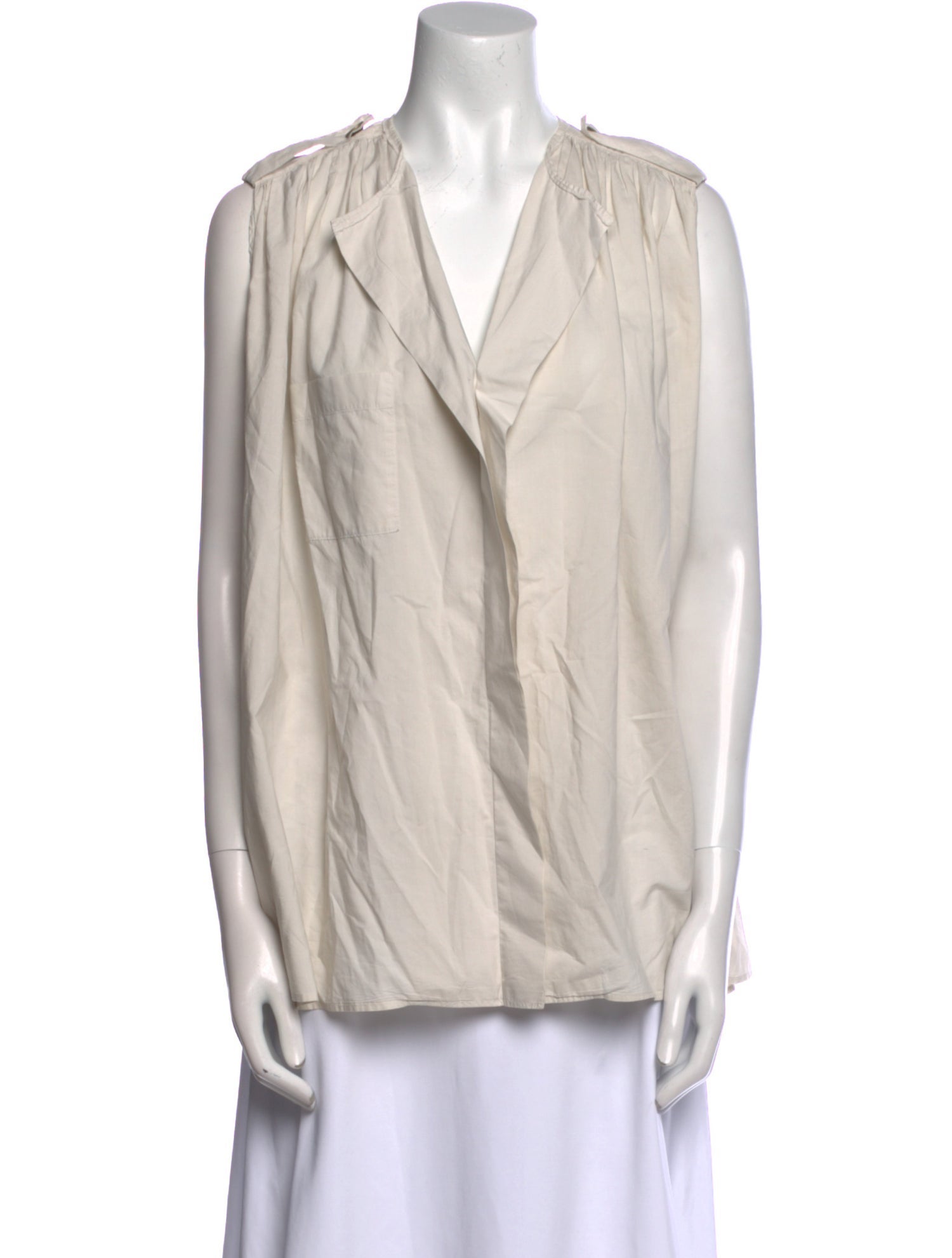 Lanvin Vintage V-Neck Tunic