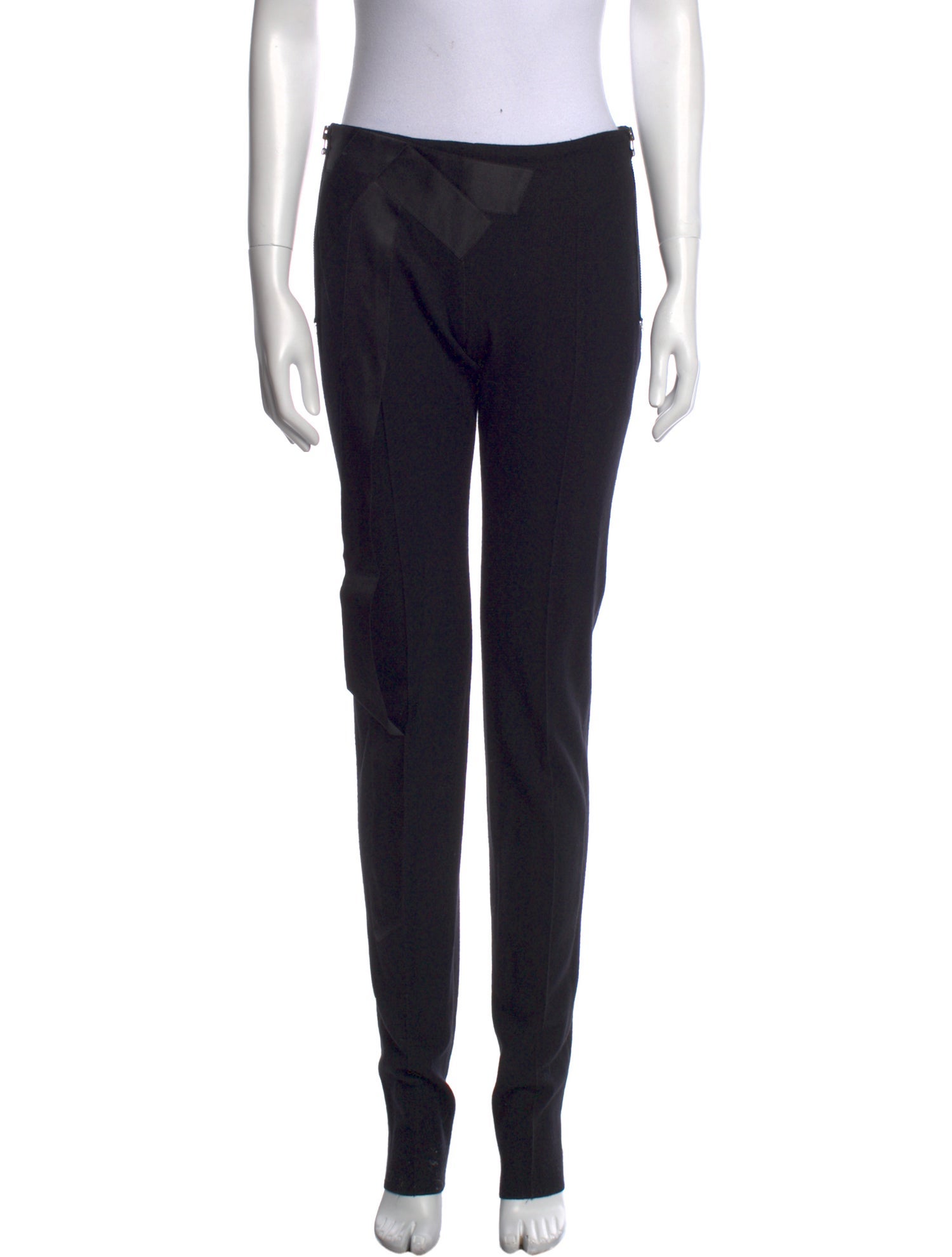 Lanvin Wool Straight Leg Pants