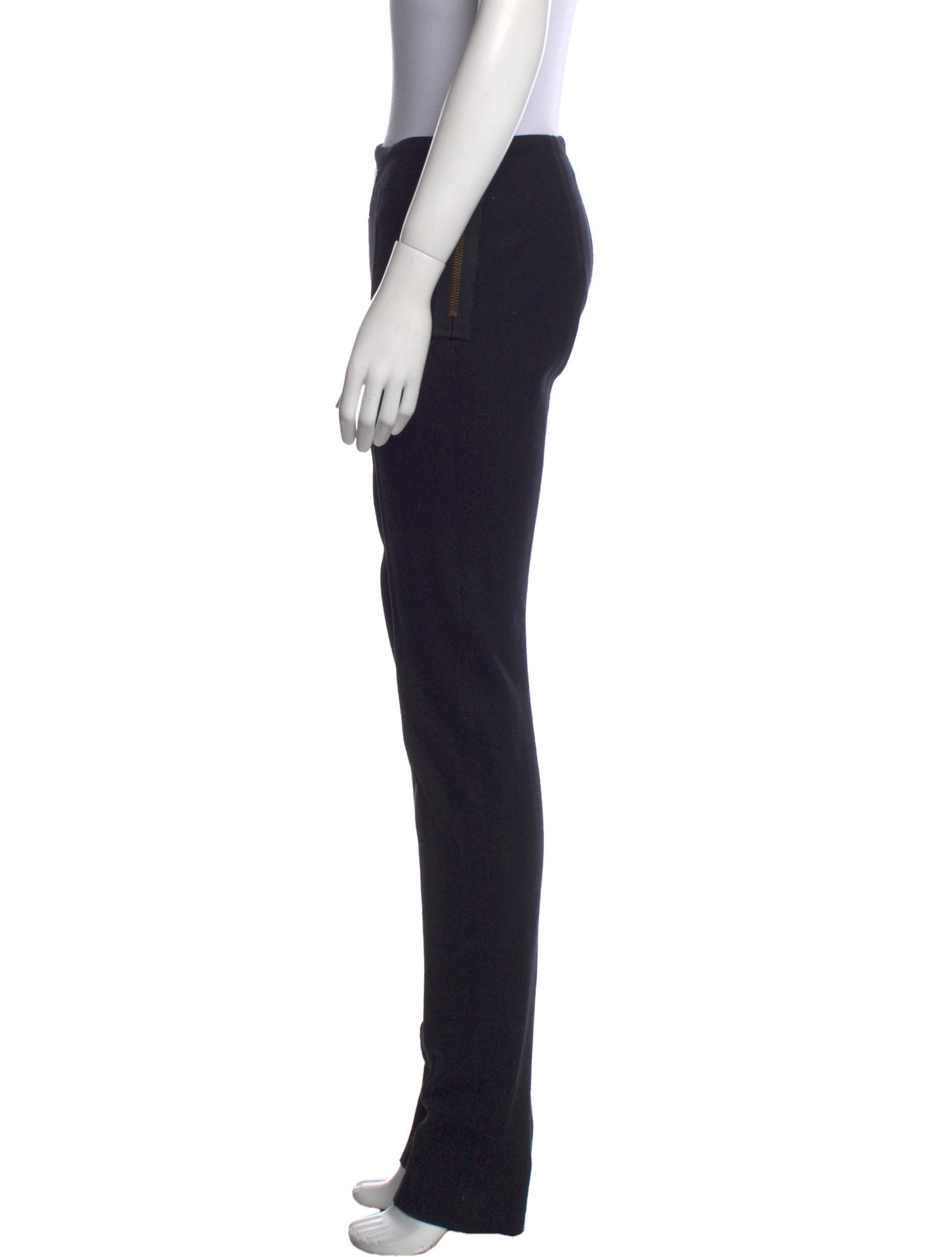 Lanvin Wool Straight Leg Pants