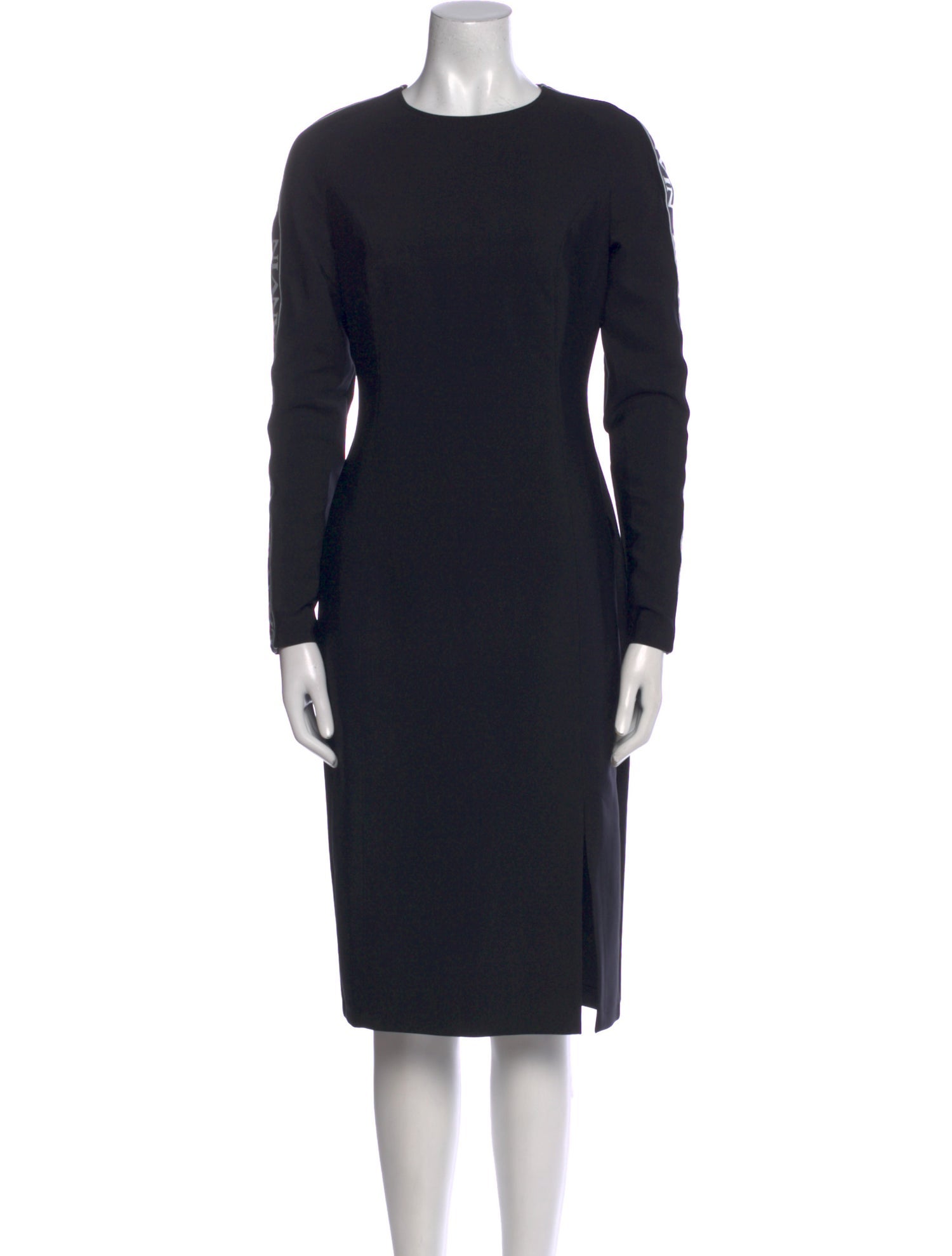 Lanvin Crew Neck Knee-Length Dress