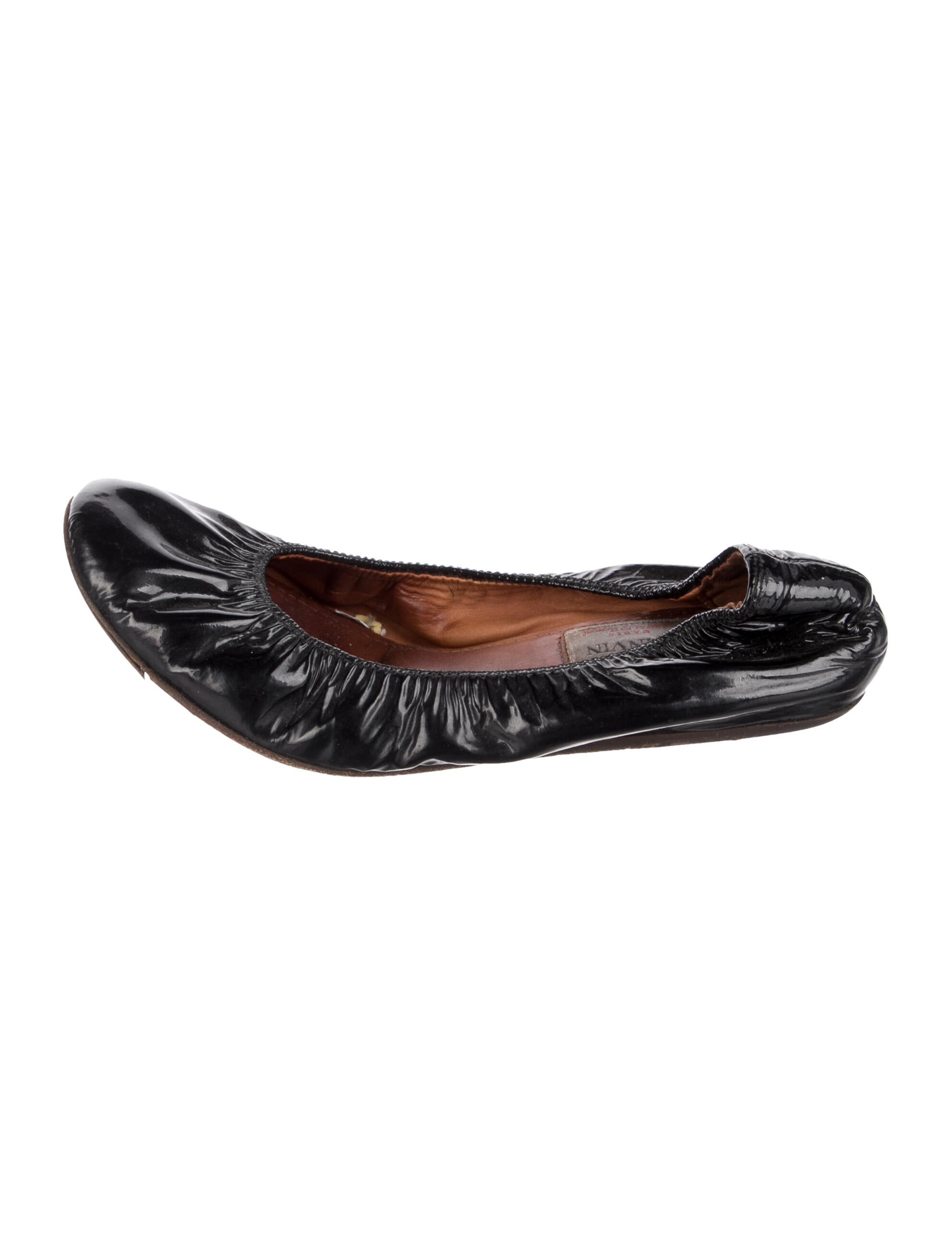 Lanvin Patent Leather Ballet Flats
