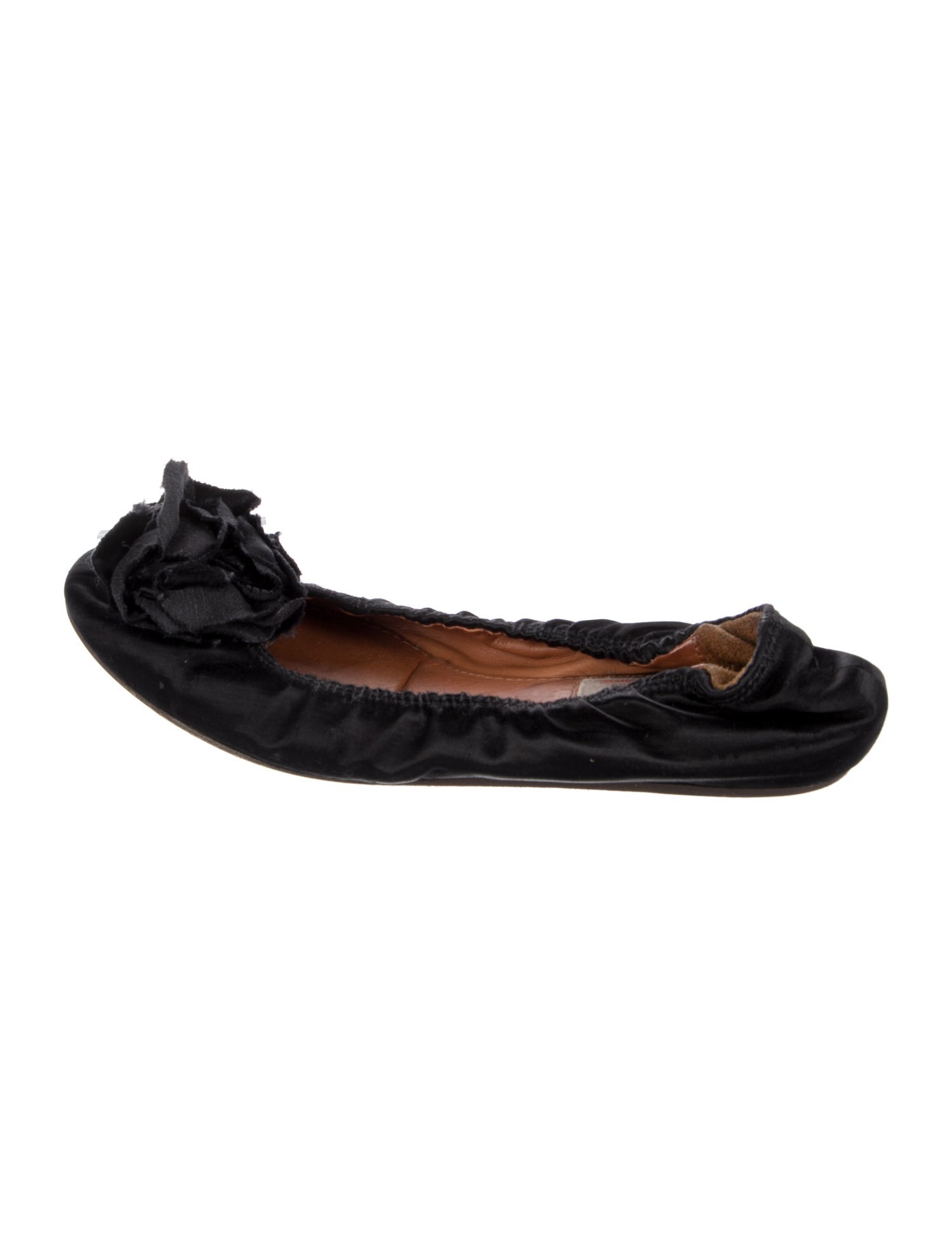 Lanvin Satin Ballet Flats