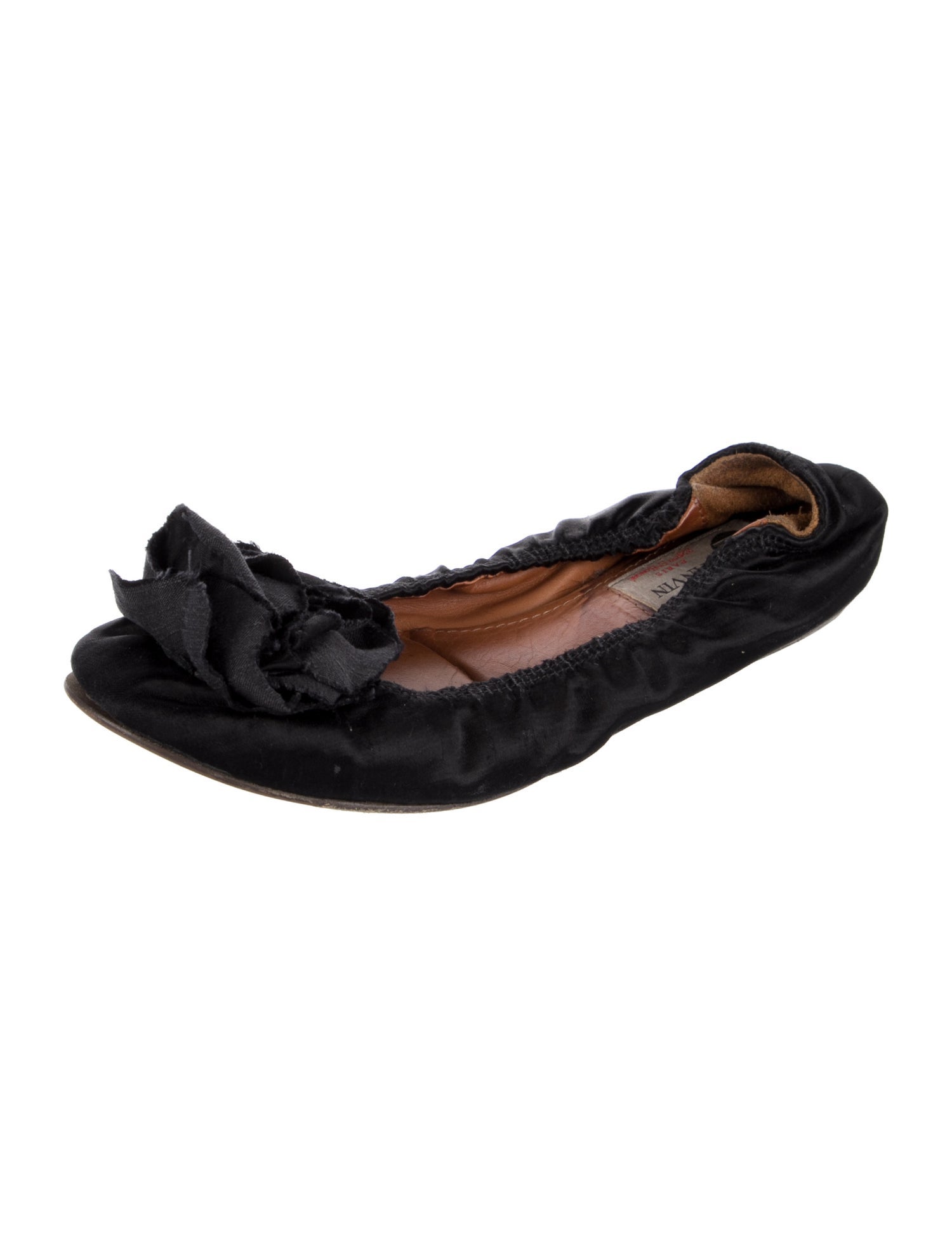 Lanvin Satin Ballet Flats