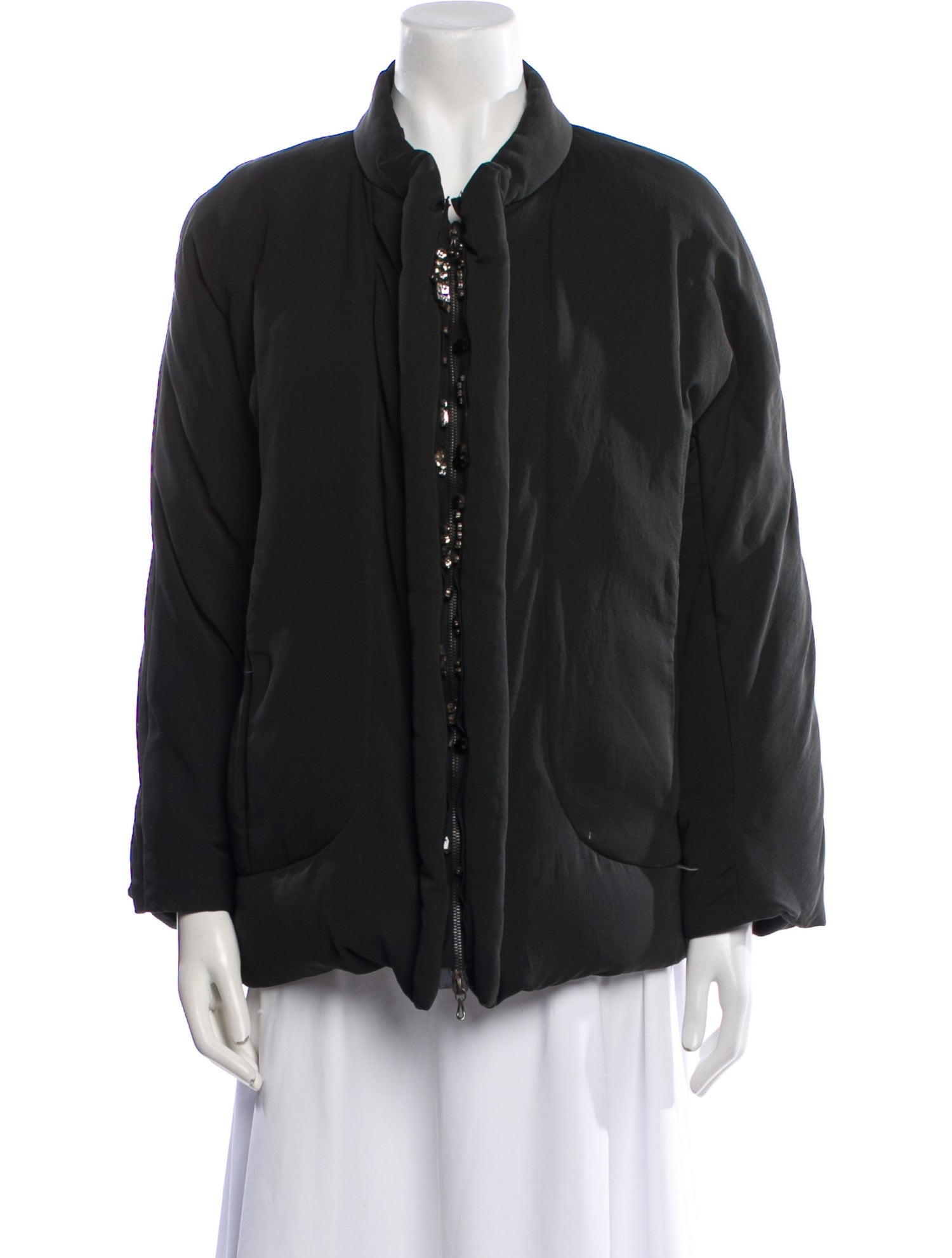 Lanvin Vintage Silk Down Jacket