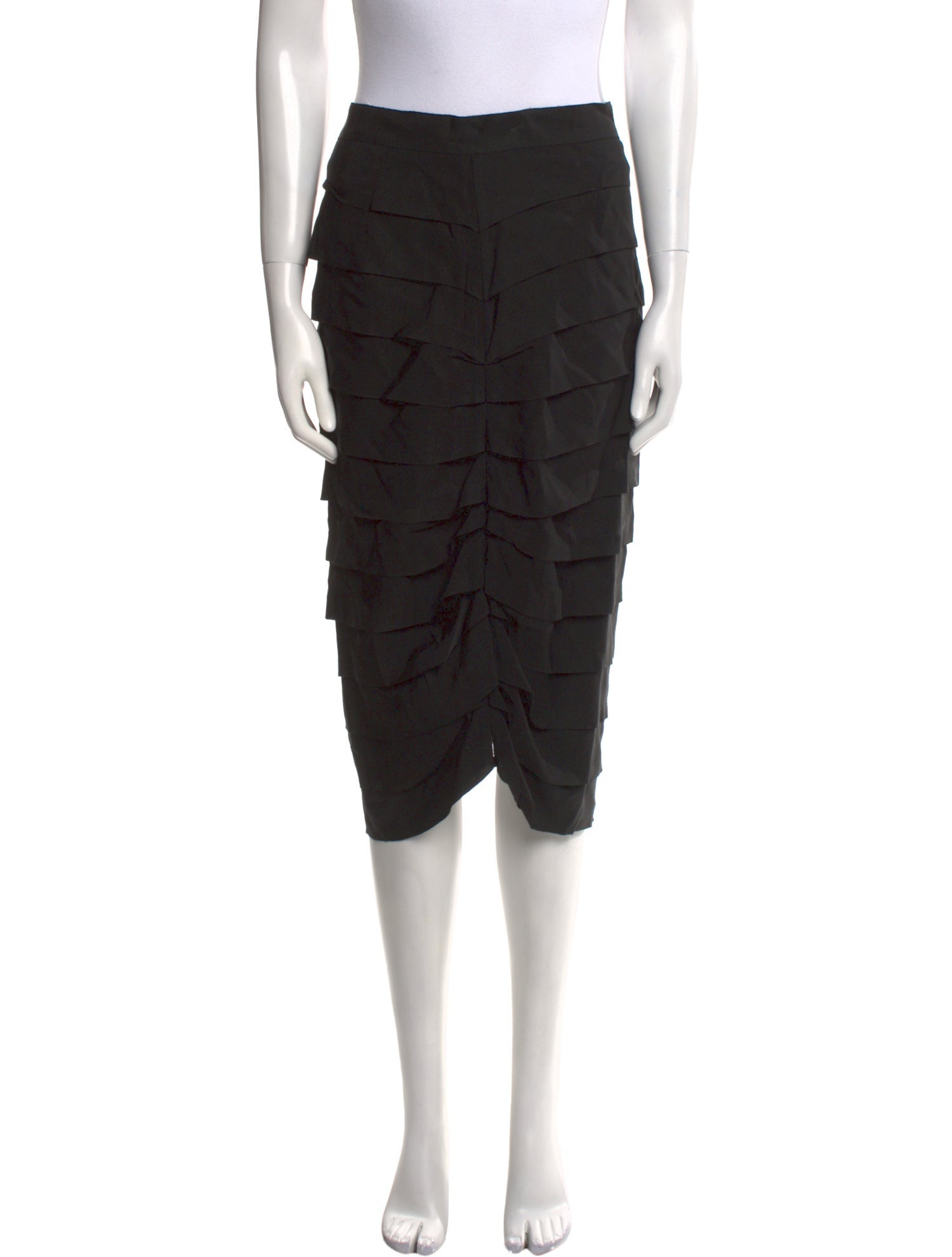 Lanvin Ruffle Embellishment Knee-Length Skirt