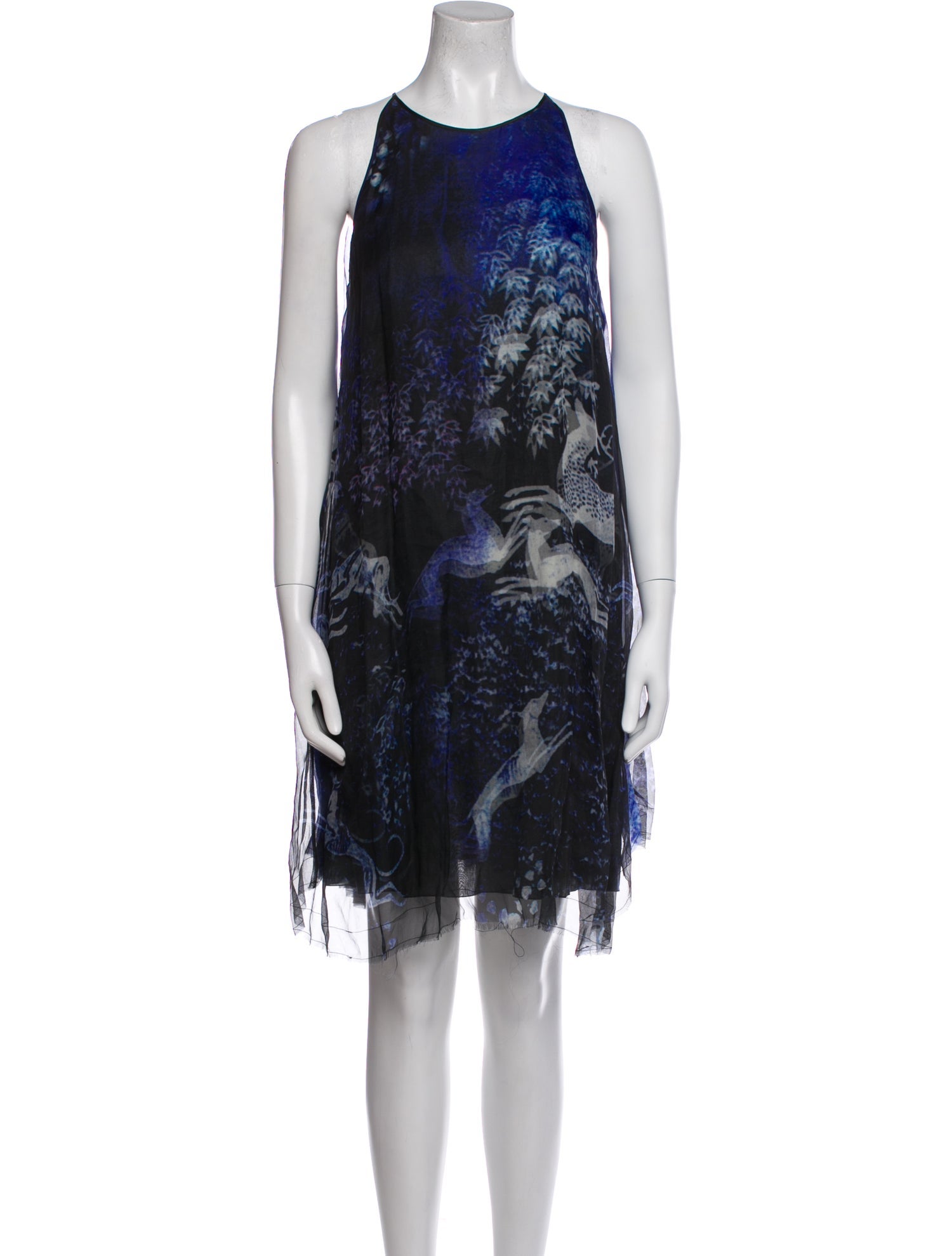 Lanvin Printed Knee-Length Dress