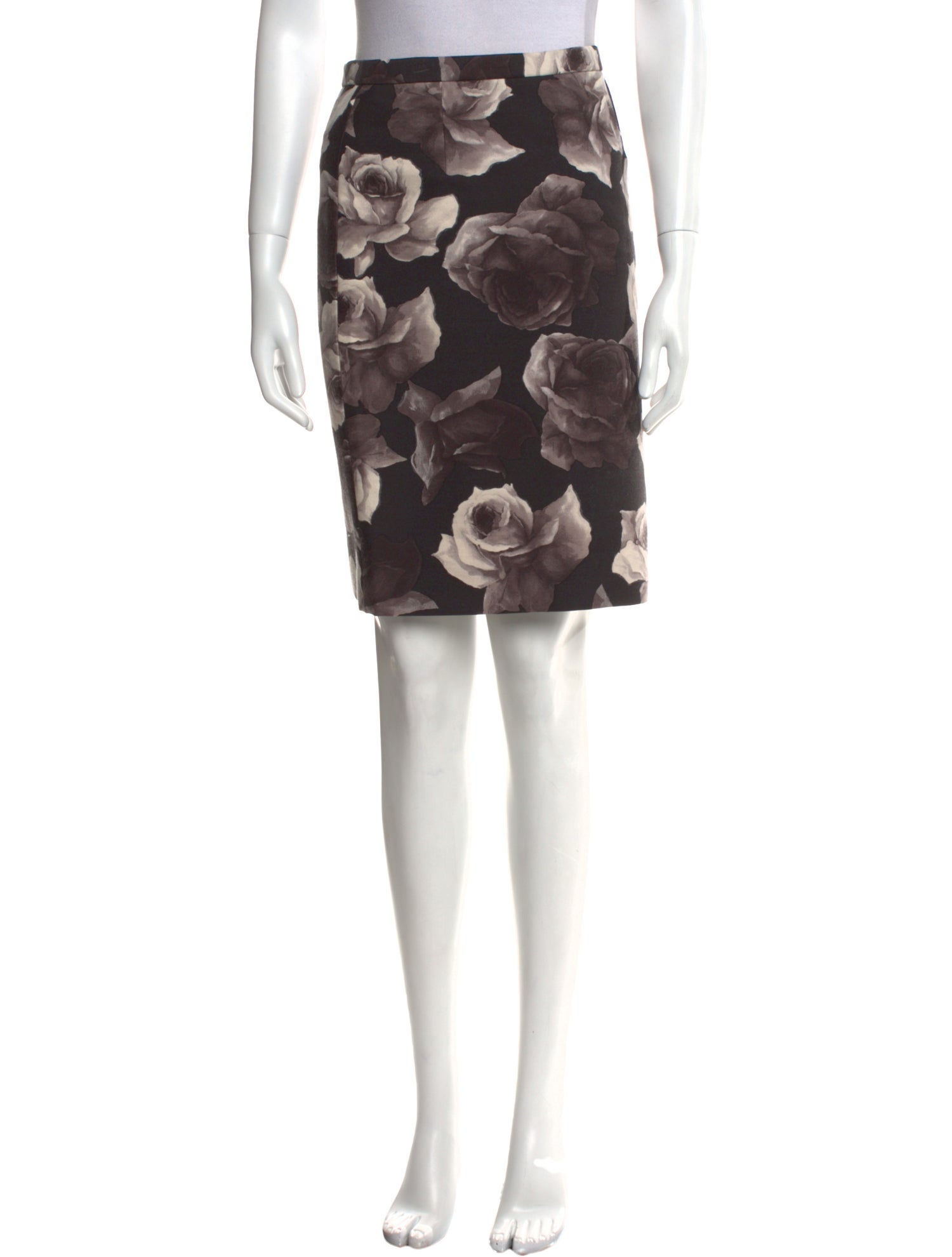 Lanvin Wool Knee-Length Skirt
