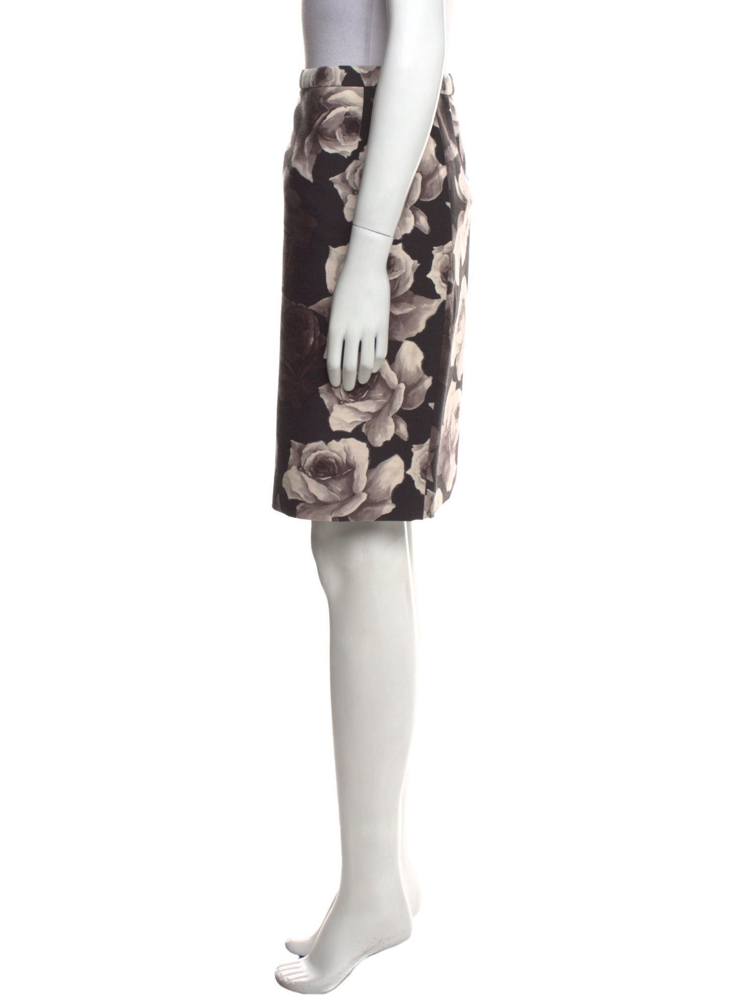 Lanvin Wool Knee-Length Skirt