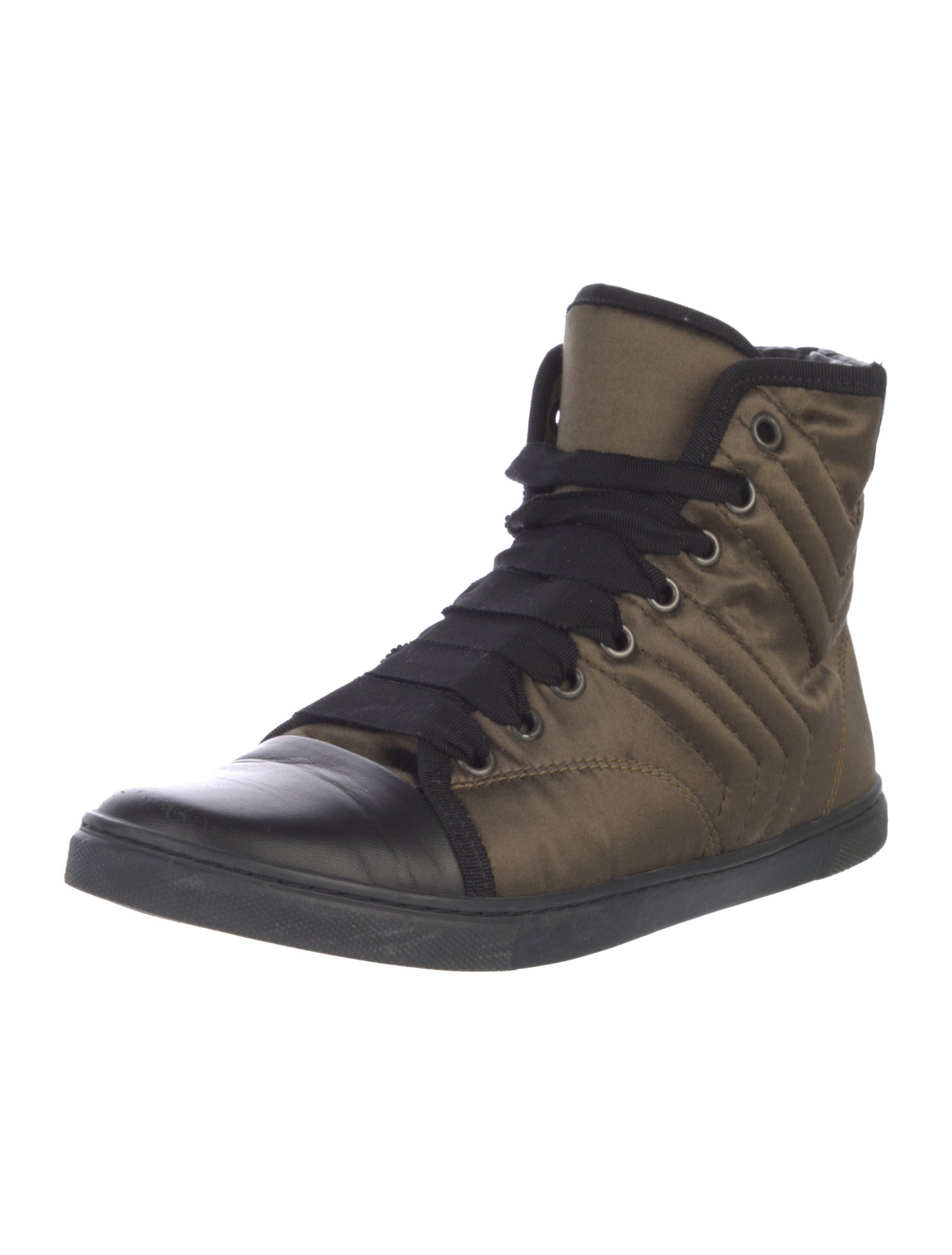 Lanvin Satin Sneakers