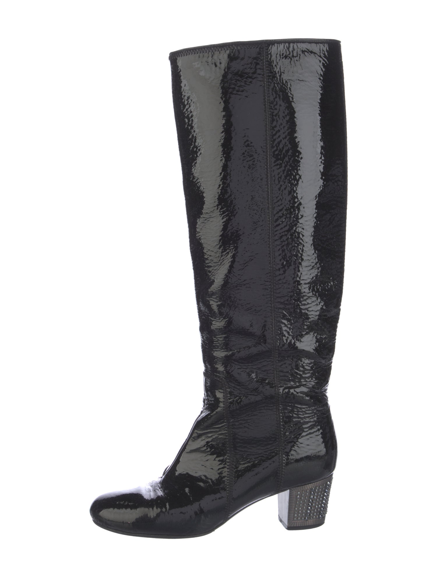 Lanvin Patent Leather Boots
