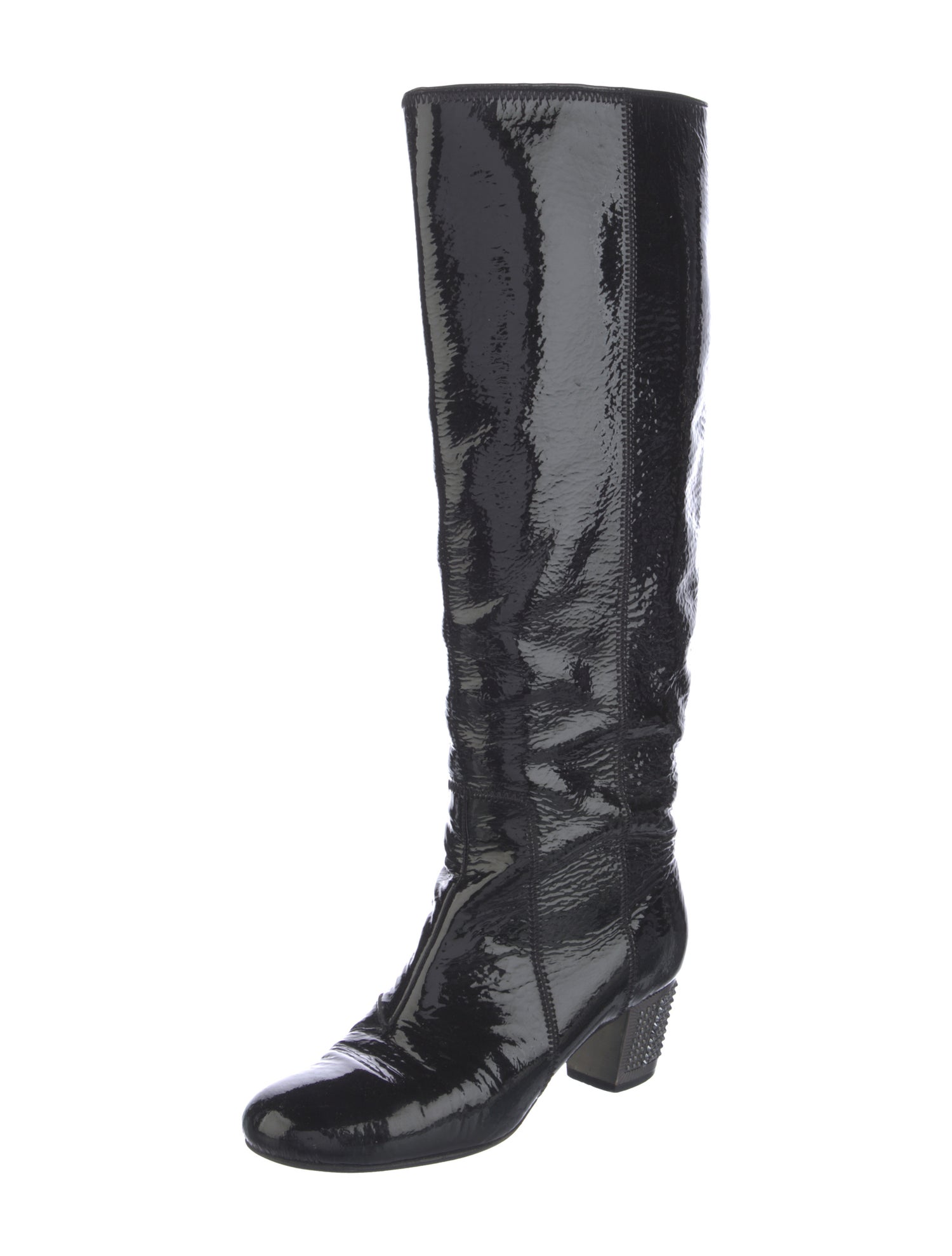 Lanvin Patent Leather Boots