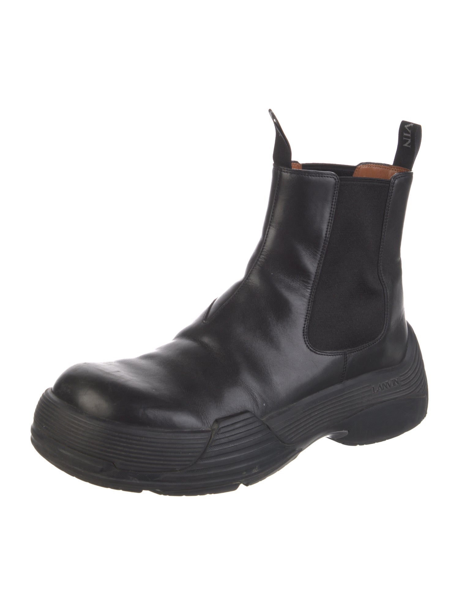 Lanvin Leather Chelsea Boots