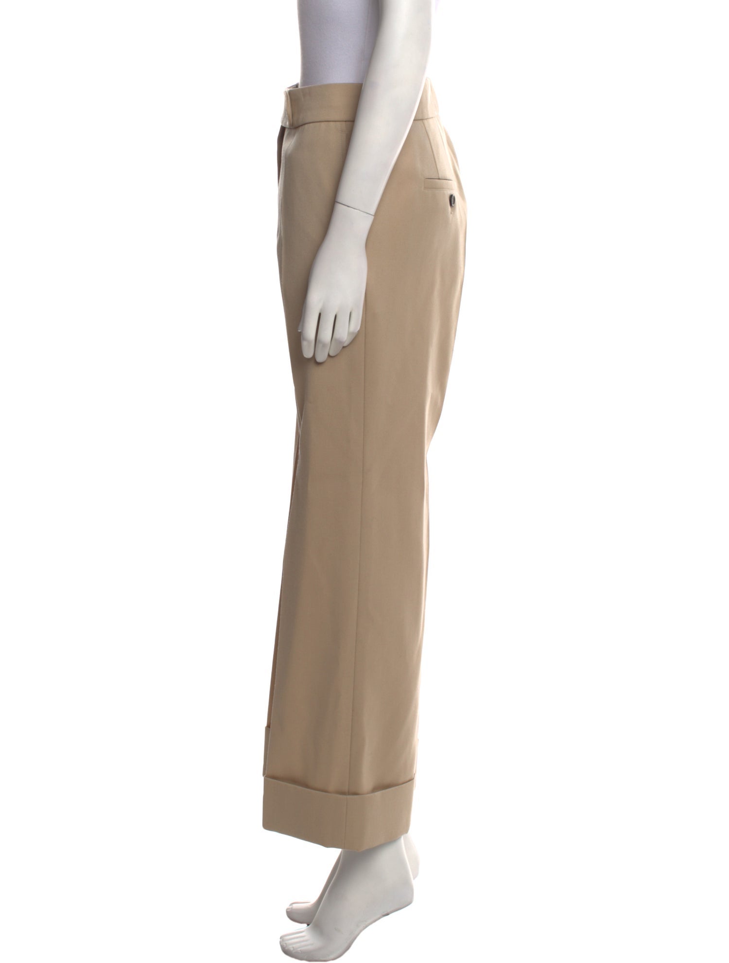 Lanvin Wool Wide Leg Pants