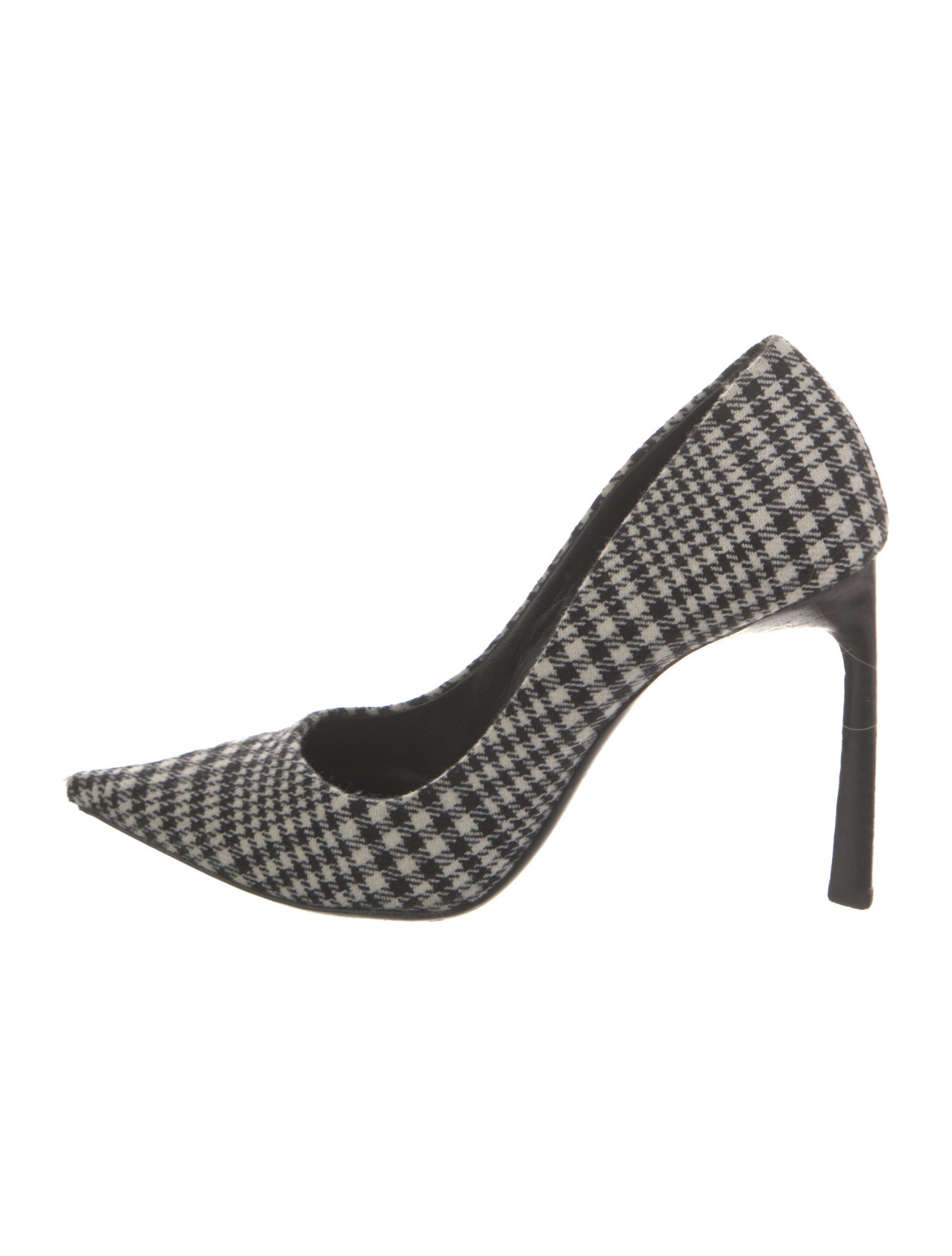 Lanvin Tweed Houndstooth Print Pumps