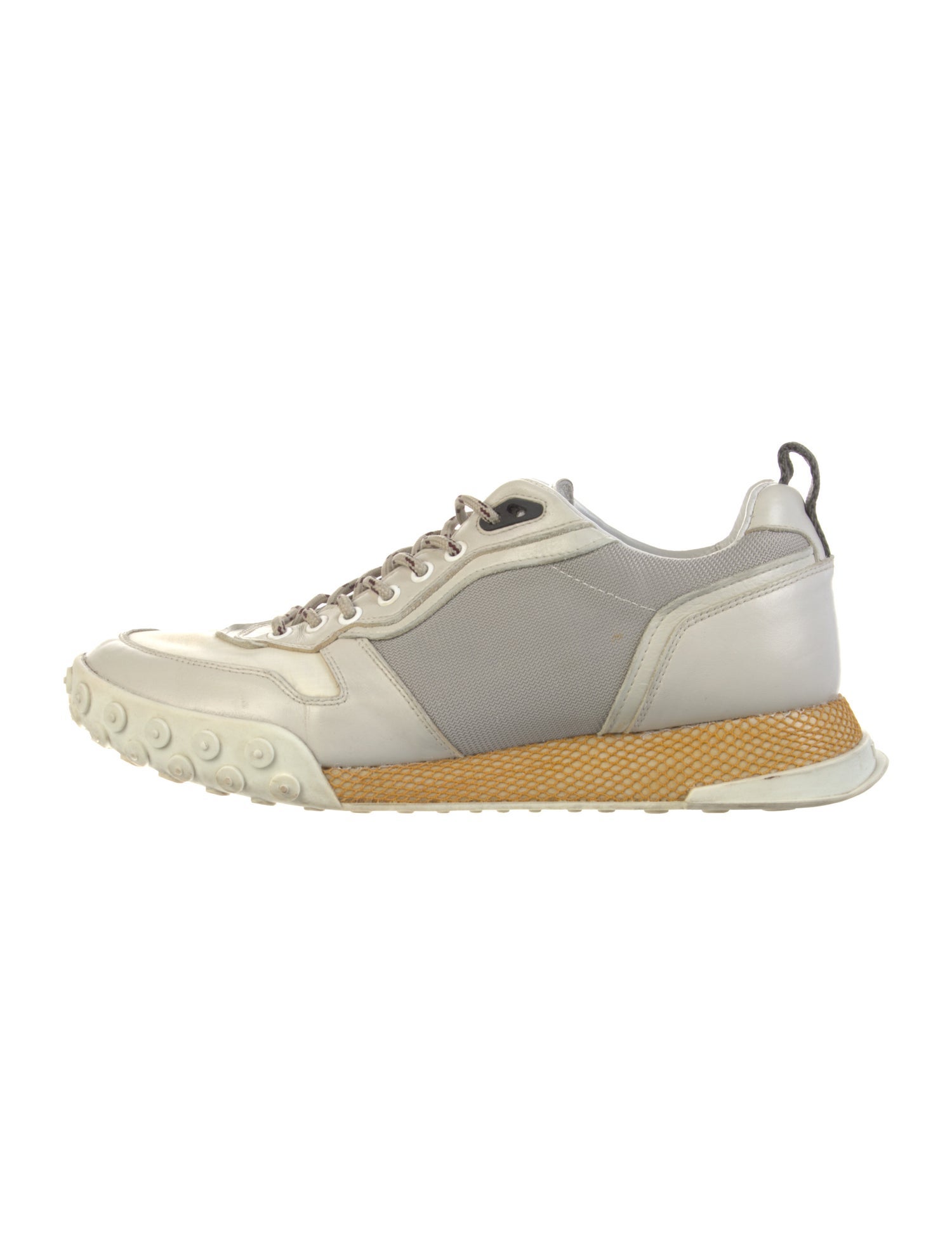 Lanvin Leather Printed Sneakers