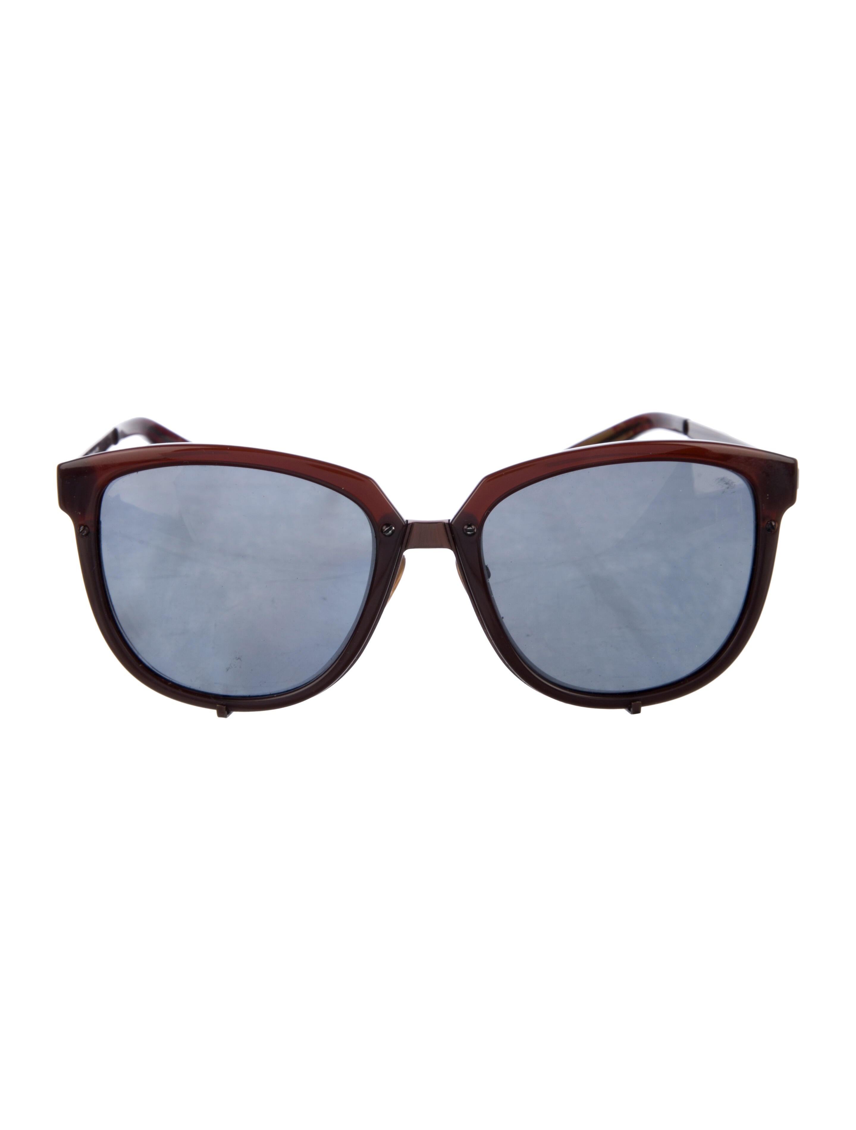 Lanvin Oversize Tinted Sunglasses