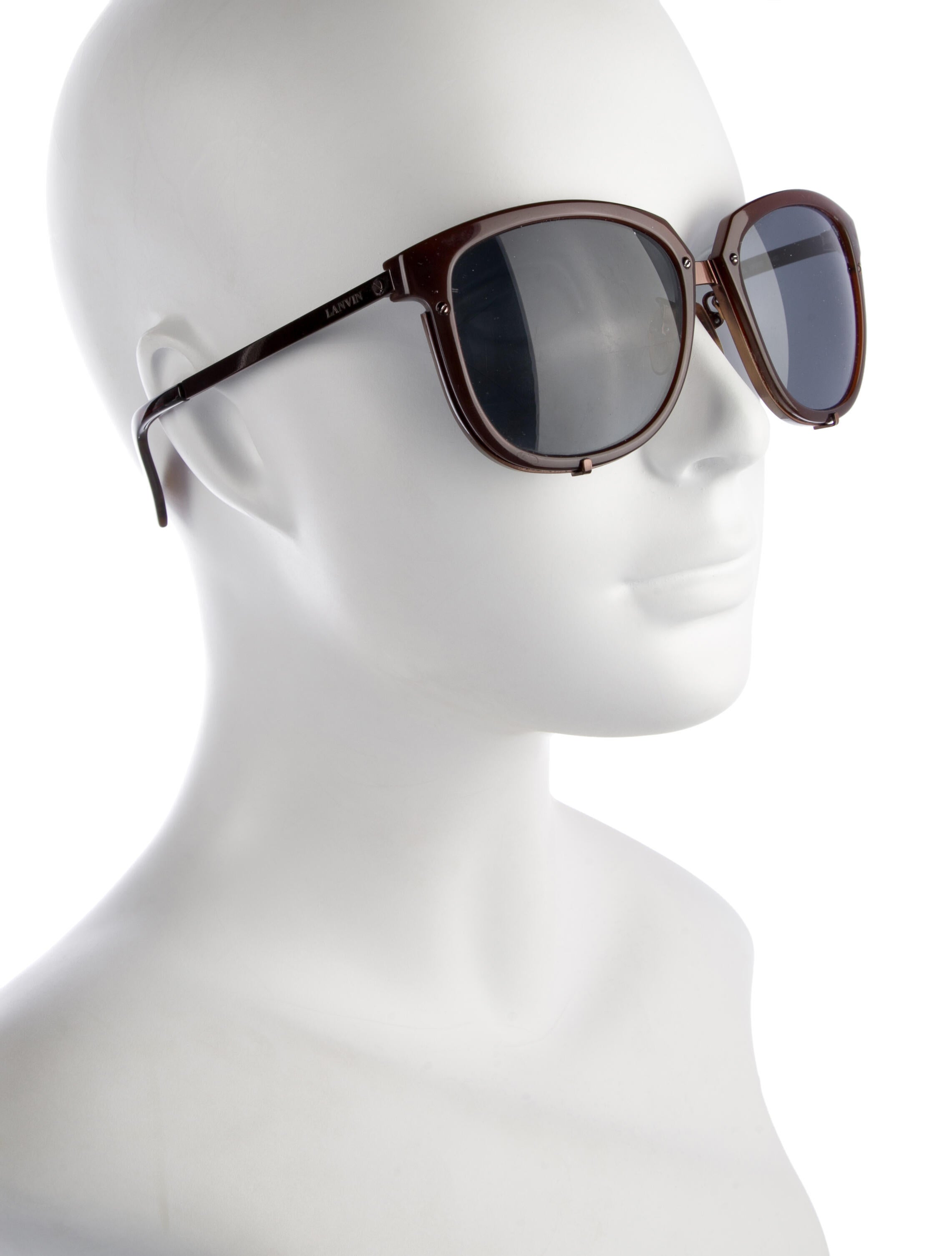 Lanvin Oversize Tinted Sunglasses