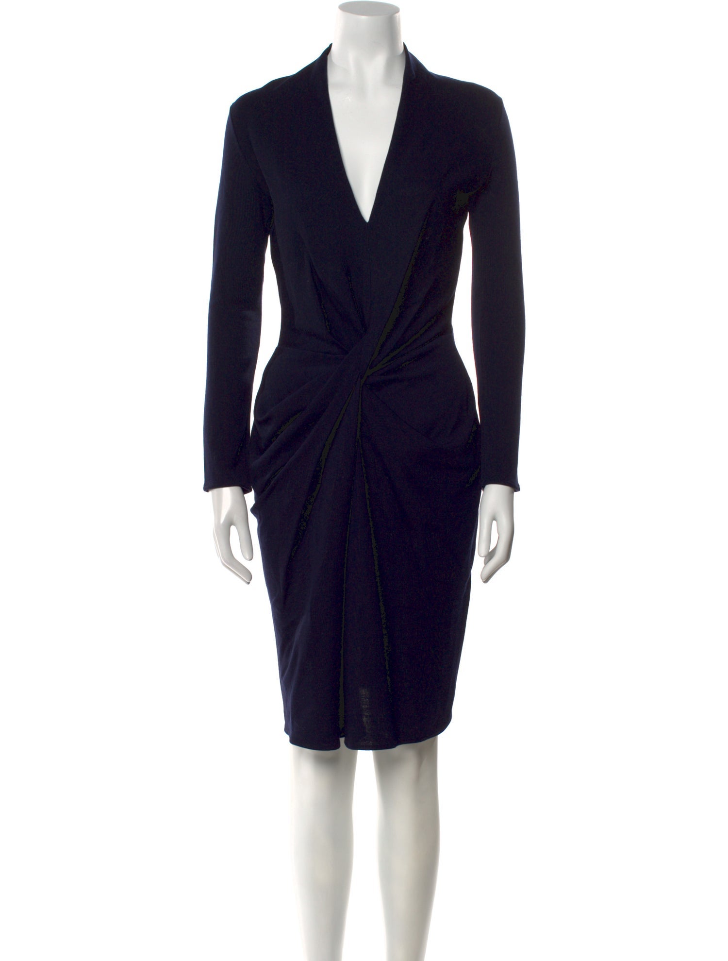 Lanvin Wool Knee-Length Dress