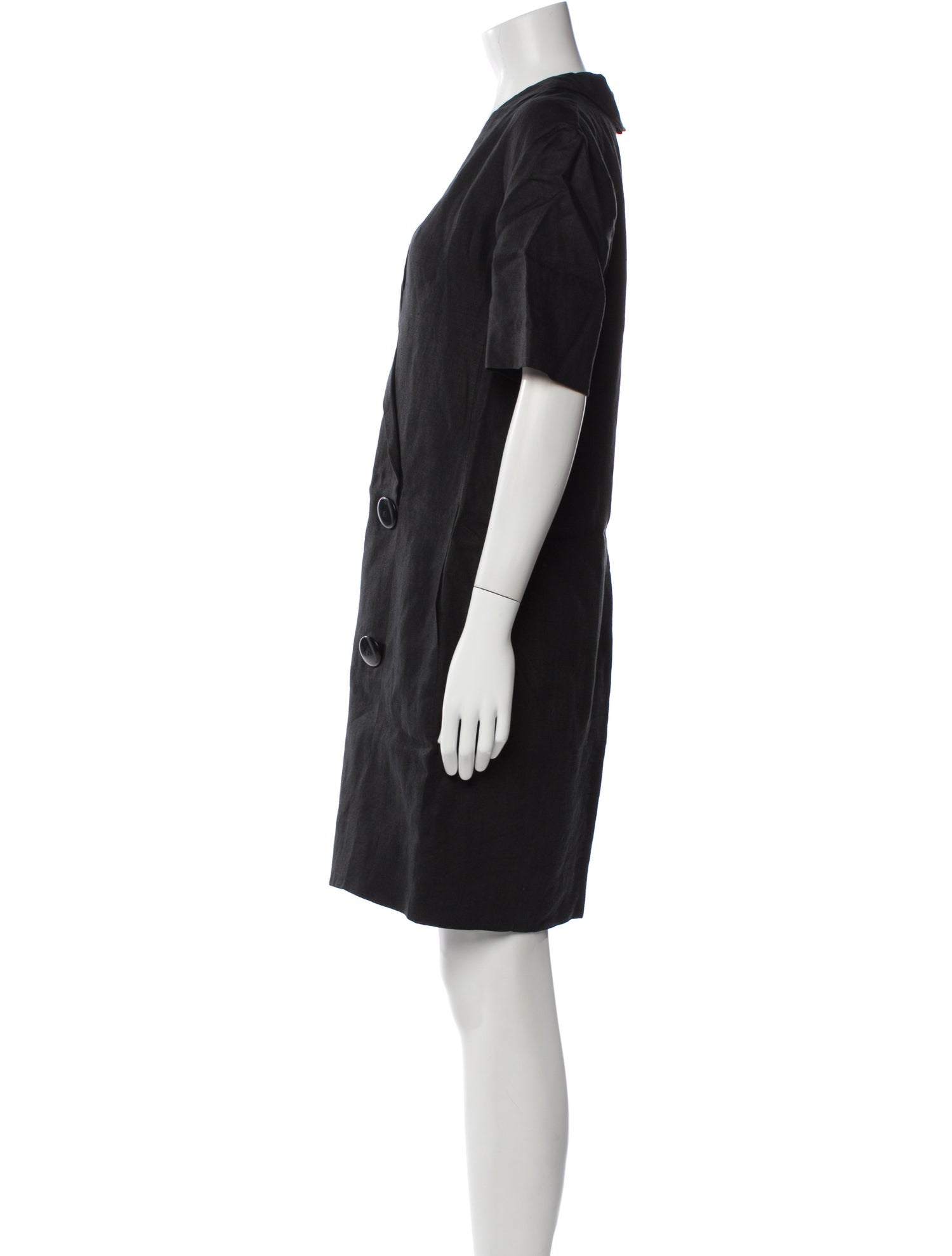 Lanvin Linen Knee-Length Dress