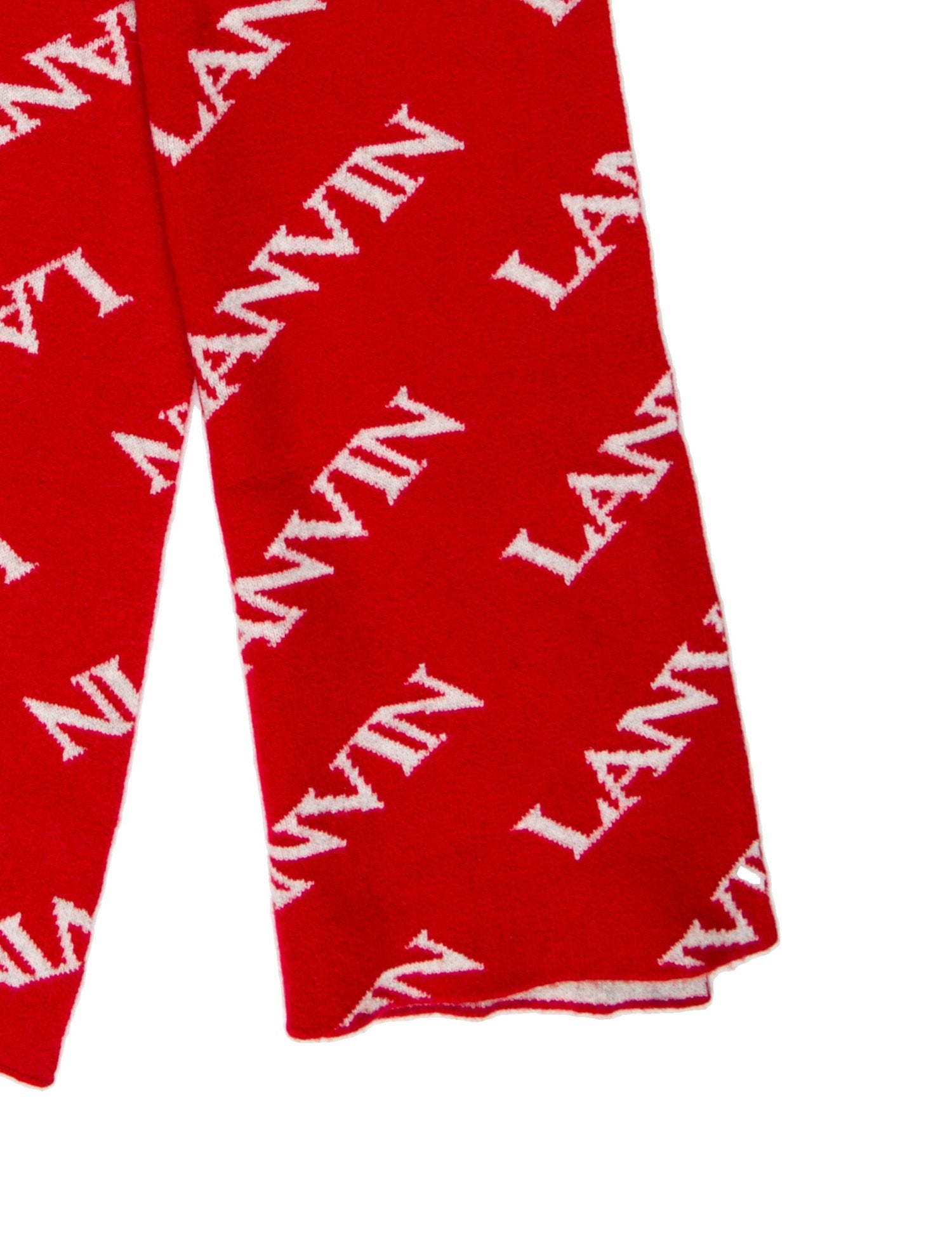 Lanvin Cashmere Printed Scarf w/ Tags