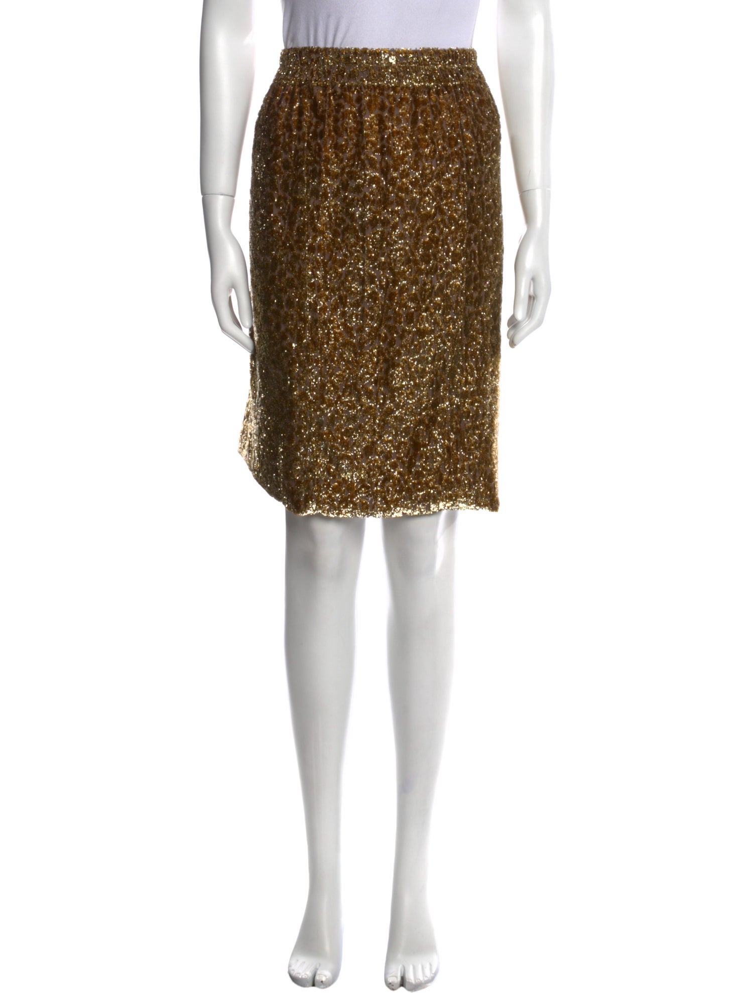 Lanvin Wool Knee-Length Skirt