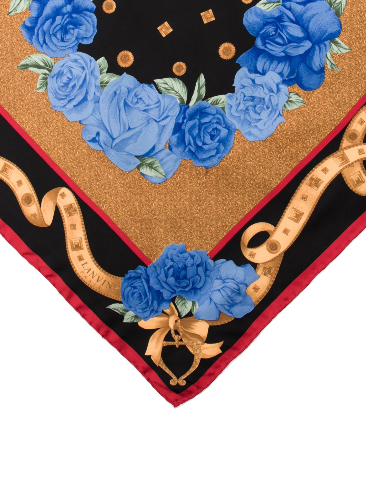 Lanvin Silk Floral Print Scarf
