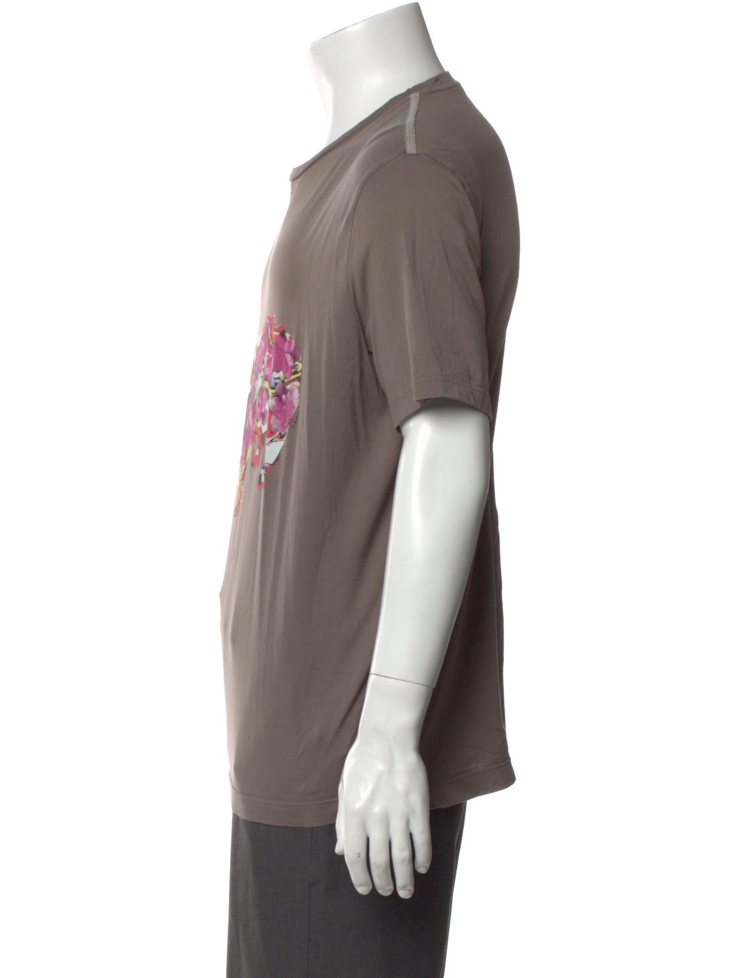 Lanvin Graphic Print Crew Neck T-Shirt