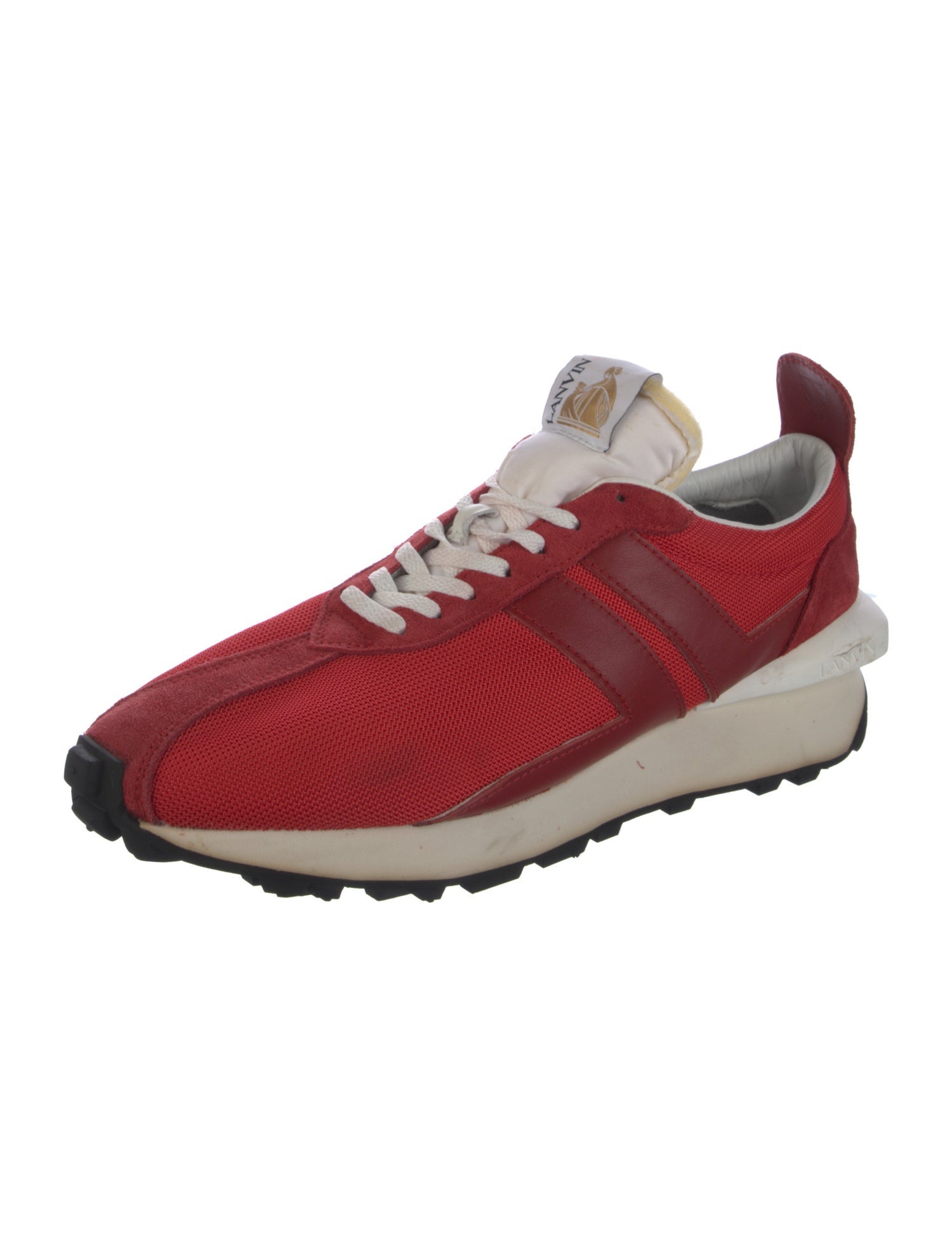 Lanvin Mesh Athletic Sneakers