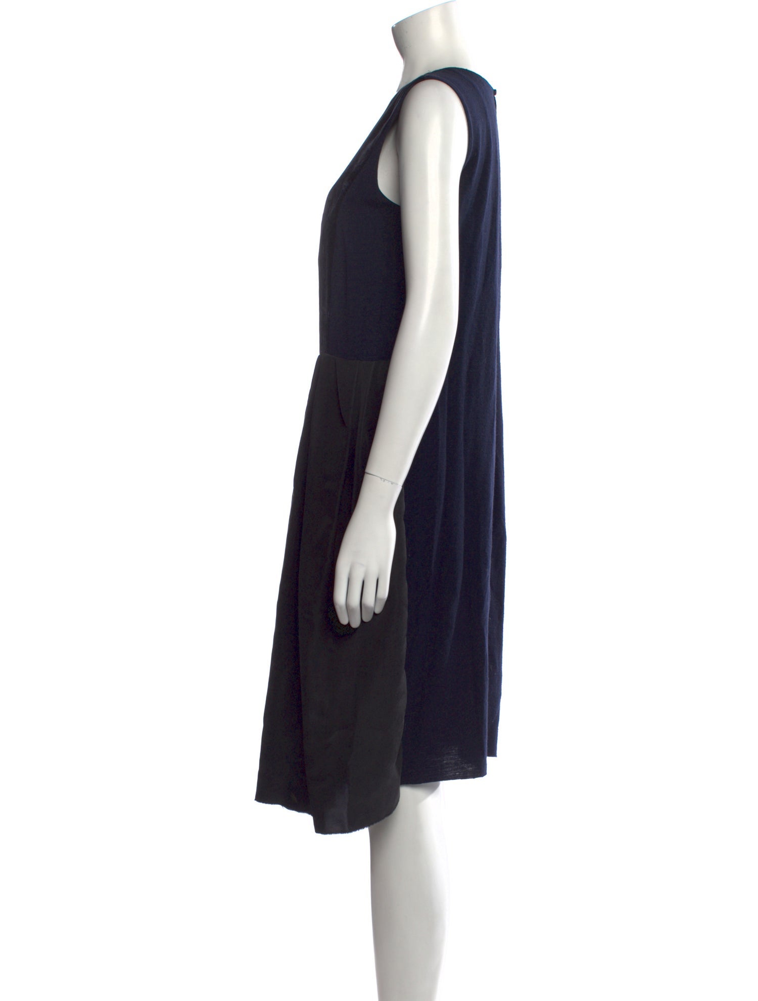 Lanvin Wool Knee-Length Dress