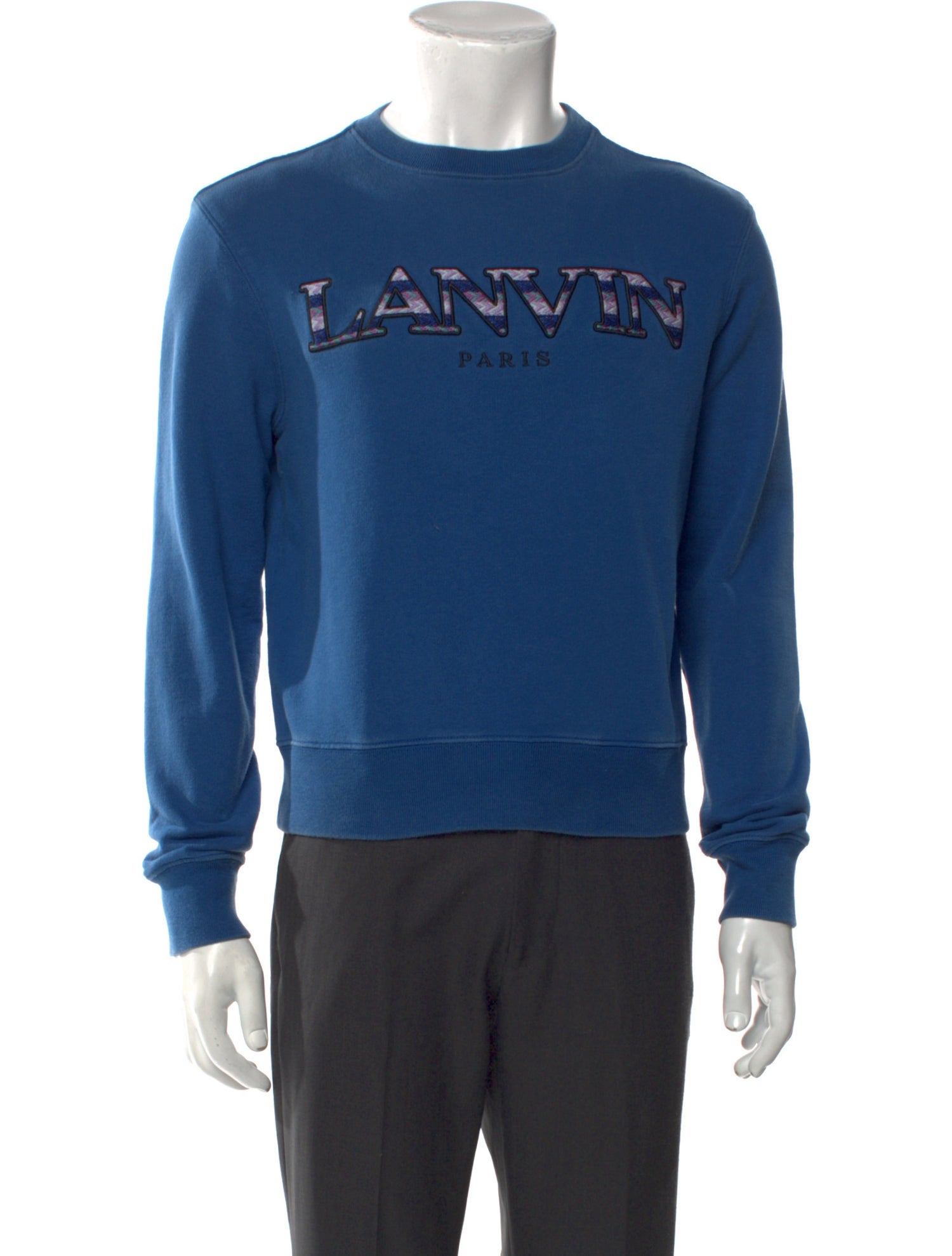 Lanvin Graphic Print Crew Neck Sweatshirt