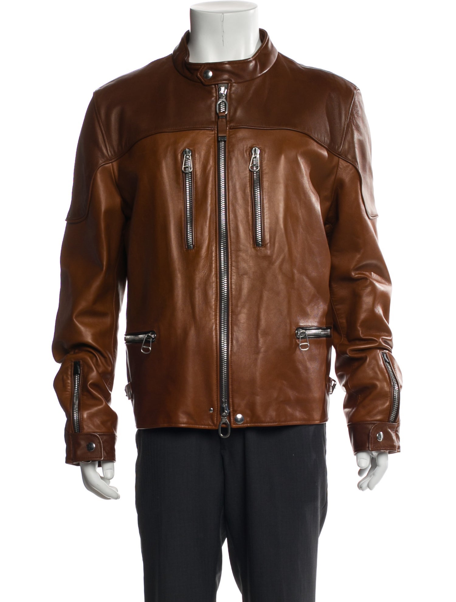 Lanvin Lambskin Moto Jacket