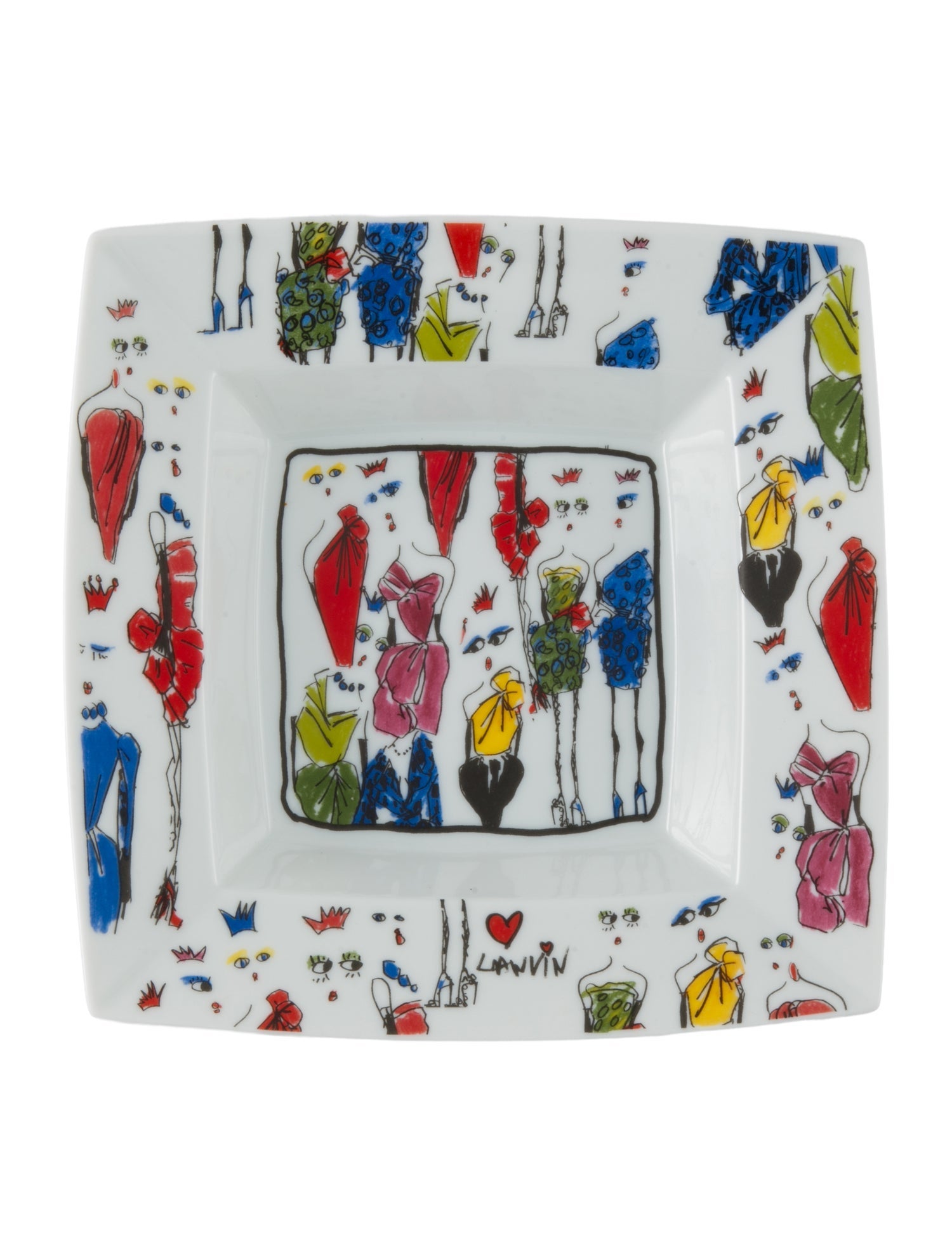 Lanvin x Alber Elbaz Square Dish