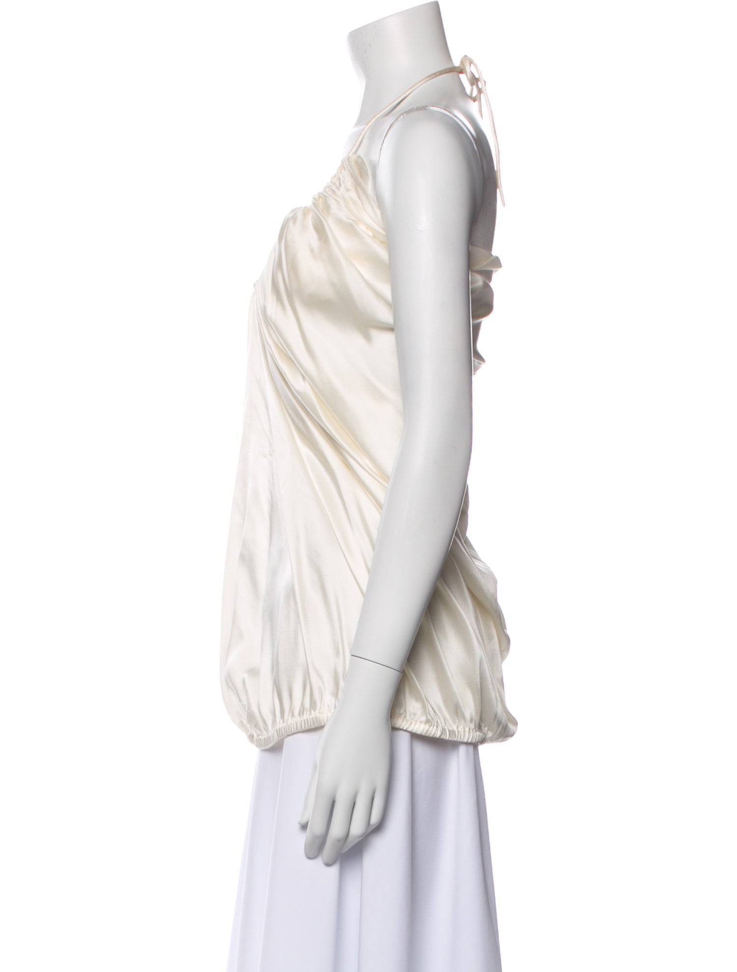 Lanvin Silk Knee-Length Dress