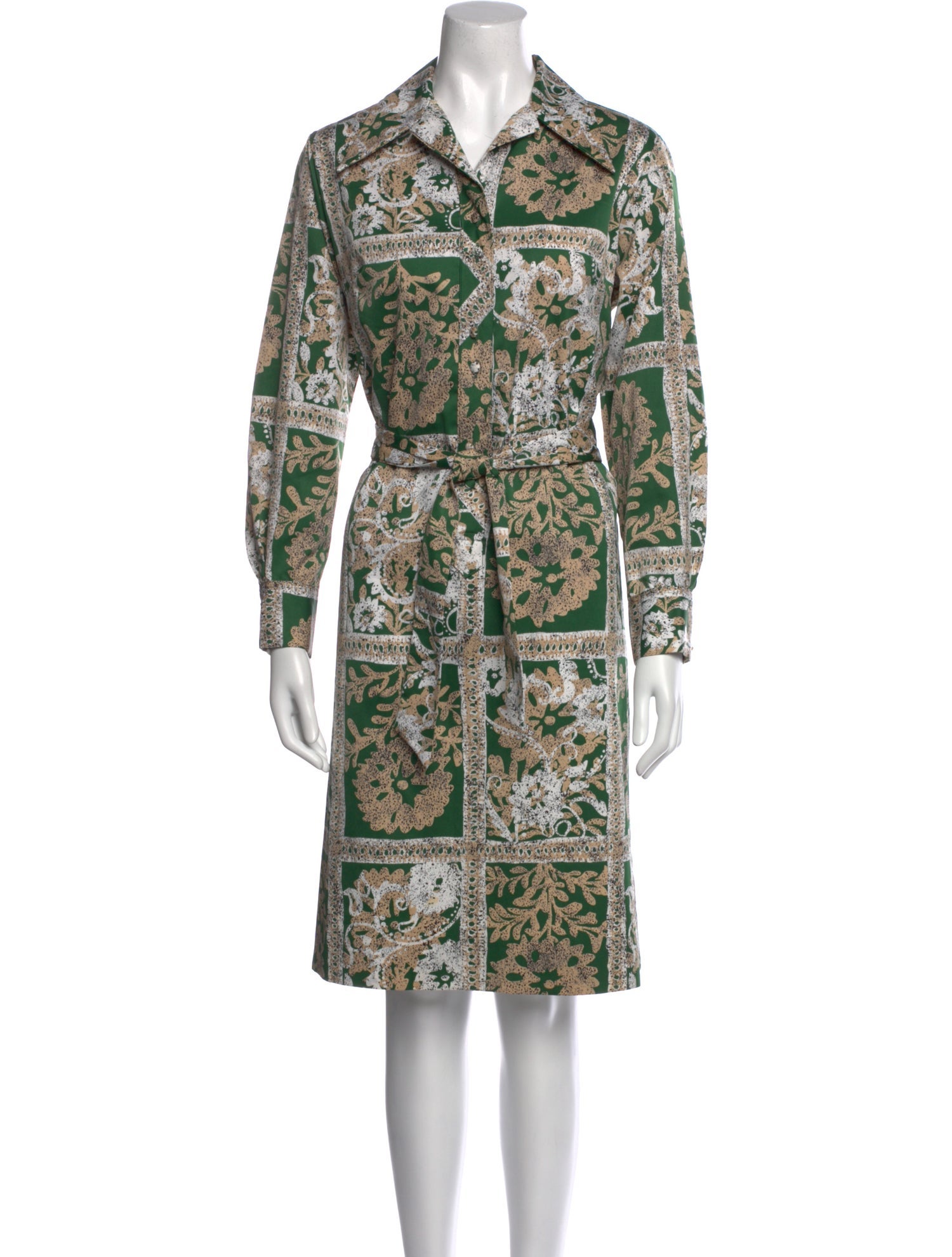 Lanvin Printed Knee-Length Dress